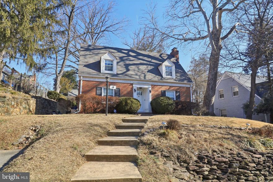 *An Offer Deadline has been set for Monday, 3/3 at 5:00PM. Please submit Highest and Best Offer. No Escalation Clause.* Welcome to this delightful, well and lovingly maintained Cape Cod home, located in the desirable Silver Spring neighborhood of Sligo Park Hills, a mile away from Takoma Park Metro. Built in 1952, this timeless property exudes character and warmth, while offering wonderful features both inside and out. The homes original hardwood floors have been covered for 50 years and once restored, will provide a continuous flow through the house. Formal dining room views from the front entrance, make for a picturesque and inviting welcome for entertaining. With an entry level primary suite and bonus office space upstairs alongside the other bedrooms. Two wood-burning fireplaces, add warmth and charm to the Foyer/Living Room and Basement. A three-season porch, ideal for relaxing and enjoying the surrounding natural beauty of the outdoors, from the comfort of right inside your home. The home boasts a beautifully maintained yard, with a slate patio and serene rock garden, lined with approximately 70-year-old Historic boxwood bushes, in excellent health. Enjoy a finished basement, with Original Knotty Pine-Paneled walls, built in bar and a fireplace updated with tile hearth. Lovingly cared for by the same owners for 55 years, this home is ready for its next chapter. With its classic appeal and solid craftsmanship, 14 Park Valley Road is a true Silver Spring gem. Don’t miss the opportunity to make this charming diamond in the rough, Cape Cod your own!