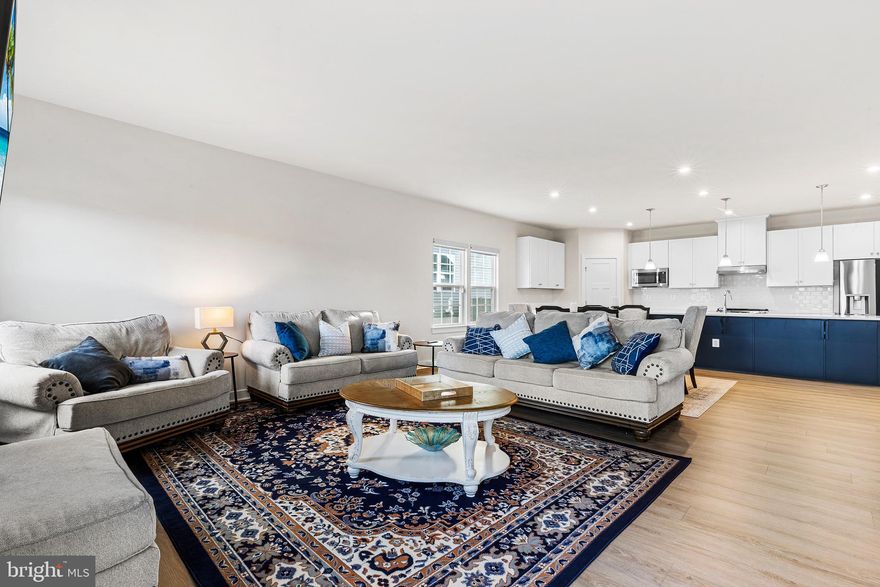 Discover the perfect blend of elegance and effortless living in this stunning, nearly-new Palladio Ranch model home located in the Premier 55+ Community of Big Elk in West Grove.  Built in 2024, this home offers a vibrant lifestyle with planned resort-style amenities including a clubhouse, fitness center, and outdoor pool. 223 Letitia Manor Drive offers exceptional interior features which include an Open Concept Design that flows seamlessly, making it perfect for both quiet evenings and grand entertaining. The Gourmet Kitchen and enhanced chef’s kitchen serves as a centerpiece, complete with a palatial 9’ island/bar and high-end finishes such as quartz counters, custom tile backsplash,  recessed lighting, pendant lighting , stainless steel appliances and coffee bar. The luxurious Owner’s Suite offers a private sanctuary featuring a tray ceiling, an custom walk-in closet, and a spa-like bath with a Roman shower and double sink vanity. In addition, there is a 2nd bedroom, office/optional 3rd bedroom as well as a full bath in the hall. Beautiful high-end luxury plank flooring runs throughout the main living areas, providing both durability and style. Entrance to a 2-car garage completes the main level.  A spacious covered composite deck off the back of the home offers a great place to relax and unwind. Enjoy expanded living space in the professionally finished basement, ideal for a media room, office,  home gym, or guest suite, plus a 3rd full bathroom, offering a versatile space for every need. The community of Big Elk means more than just a beautiful home; again, it is a lifestyle. The Homeowners' Association provides low-maintenance living by handling lawn care and snow removal, allowing you more time to explore nearby parks like Goddard Park, local vineyards and shops of West Grove, as well as the many activities coordinated with fellow community members. Located within minutes of shopping and restaurants, as well as highway access to Route 1 for ease of commuting to Delaware or Kennett Square. Experience the finest in main-level living—schedule your tour of 223 Letitia Manor Drive today!