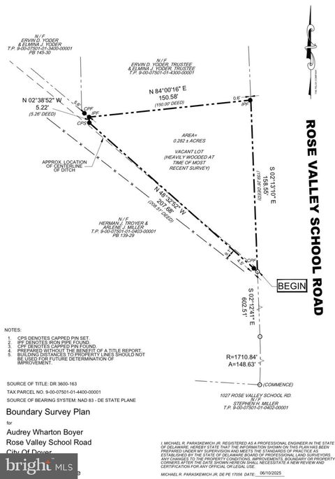 ROSE VALLEY SCHOOL ROAD DOVER DE 19904