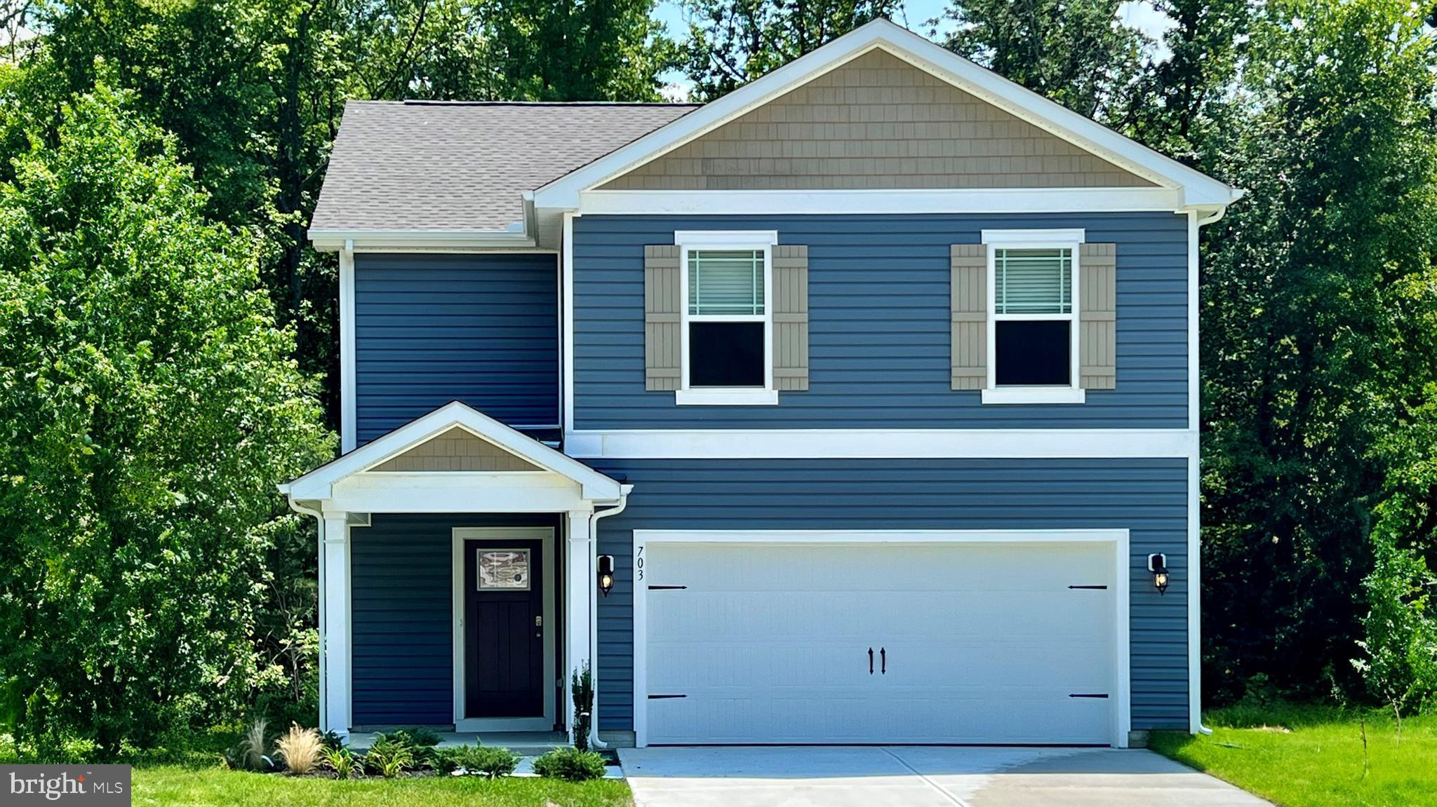 Explore 8742 Harper Way, a new home under-construction in our newest community Gannon Range in Easton, MD. The Pine is a 1,953 square foot open concept two-story home, offering four bedrooms, two and a half bathrooms and a two-car garage.
A foyer with a powder room and coat closet greets you as you enter this home from the porch. The open floorplan allows you and your loved ones to spend quality time together while in the living room, casual dining area and kitchen.
The spacious kitchen has a large island with room for seating, an impressive corner pantry, granite countertops, plenty of classic white cabinets and stainless-steel appliances. The kitchen has an eat-in dining area with a sliding glass door for easy access to the backyard.
Upstairs you will find the owner's suite complete with a private, double bowl vanity bathroom and two oversized walk-in closets. The additional three spacious bedrooms allow for everyone to have privacy and share access to the second full bathroom. The laundry room is conveniently located upstairs along with an ample hallway closet that could be used as an additional linen closet or for extra storage.
The included fully sodded, landscaped, and irrigated lawn, white window blinds and an innovative Smart Home® package will give you complete peace of mind living in your new home.
Pictures, artist renderings, photographs, colors, features, and sizes are for illustration purposes only and will vary from the homes as built. Image representative of plan only and may vary as built. Images are of model home and include custom design features that may not be available in other homes. Furnishings and decorative items not included with home purchase.