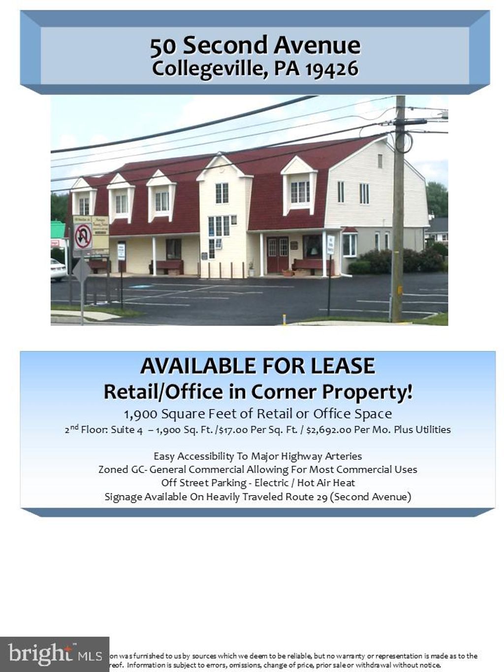 Photo of 50 Second Avenue, COLLEGEVILLE, PA 19426 (MLS # PAMC2124078)