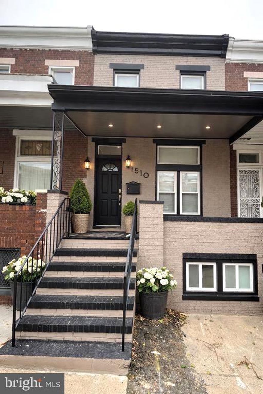 ATTENTION FIRST TIME HOME BUYERS! SELLER IS OFFERING 10K TO YOUR CLOSING COST!
Beautifully remodeled 3-bedroom, 3.5-bath home featuring modern design and thoughtful finishes throughout. This stunning property offers a bright open layout with a gorgeous white kitchen complete with contemporary cabinetry and sleek finishes — perfect for both everyday living and entertaining.

Each of the three spacious bedrooms includes its own private full bathroom, providing comfort and privacy. A convenient half bath is located on the main level for guests, also and a independent entrance throughout the basement. The home also features central air and heat,  laundry, and has been fully renovated to meet current code requirements.

Located just minutes from downtown Baltimore, major hospitals, retail, and dining. Baltimore City continues to grow and evolve — making this a great opportunity for homeowners.

Move-in ready and designed for modern living! schedule your appointment today!