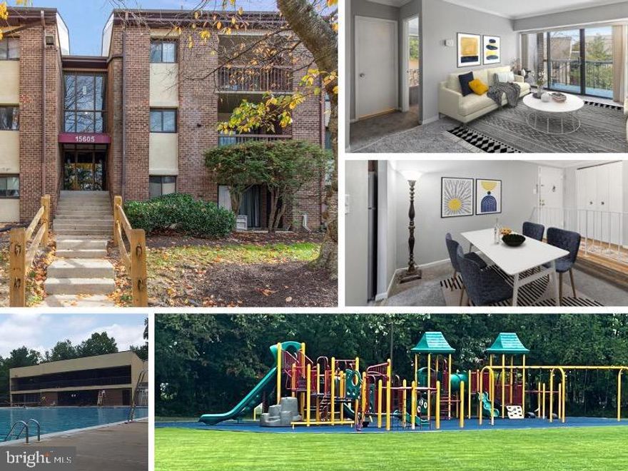 Welcome to this nice top floor condo unit in sought-after Brookmill Community! There is an abundance of natural lighting that fills this 1 Bed with walk in closet, 1 Bath home. The unit features new flooring (carpet and LVP), Kitchen has a new dishwasher, range hood and light fixtures. Enjoy the scenic courtyard view from your private balcony where you can relax or entertain. 

For your convenience, the unit is also equipped with a washer and dryer and has an additional secured storage unit on the lower level of the building

Explore the community's walking trails, which offer a refreshing connection to nature. Community perks include a pool, playgrounds, and recreation areas, striking a perfect balance between relaxation and activity. The ideal location is well-suited for commuting, providing easy access to routes 95, 29, 200, and the Marc Train. Additionally, you're surrounded by excellent dining and shopping options.

Don't miss out on this perfect blend of comfort and convenience in the heart of Brookmill! Seller is offering Home Warranty to the buyer.

FHA & VA Loan approved community.