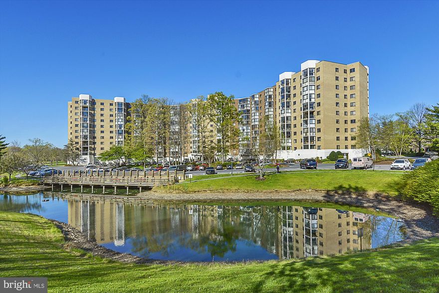 Welcome Home to life of Leisure for you in Silver Spring's Premier 55+ Community. With 1195 sq ft of living space, this G-G Model, located within The Greens, is ready for you. Great natural light and space that is well laid out. This model is  2-bedroom, 2 bath.  The monthly condo fee includes Water, Sewer, WiFi and basic cable.  Laundry has a separate room along the hallway that leads to the primary bedroom. This community has a Medstar Medical building, garden plots, 18 hole Golf Course (memberships are available, if wanted), driving range, tennis, pickle-ball, indoor and outdoor pools, exercise classes held year round, and a Fitness Center with personal trainers. With miles of paths and sidewalks, surrounded by the property's beautifully manicured landscape! There are  more than 100+ clubs, groups, & classes; and, that doesn't include activities!  Be a joiner if you want, don't if you don't want, everyone's life of leisure is different.   Centrally located for I-70, I-95, the beltway (495) and I-200
