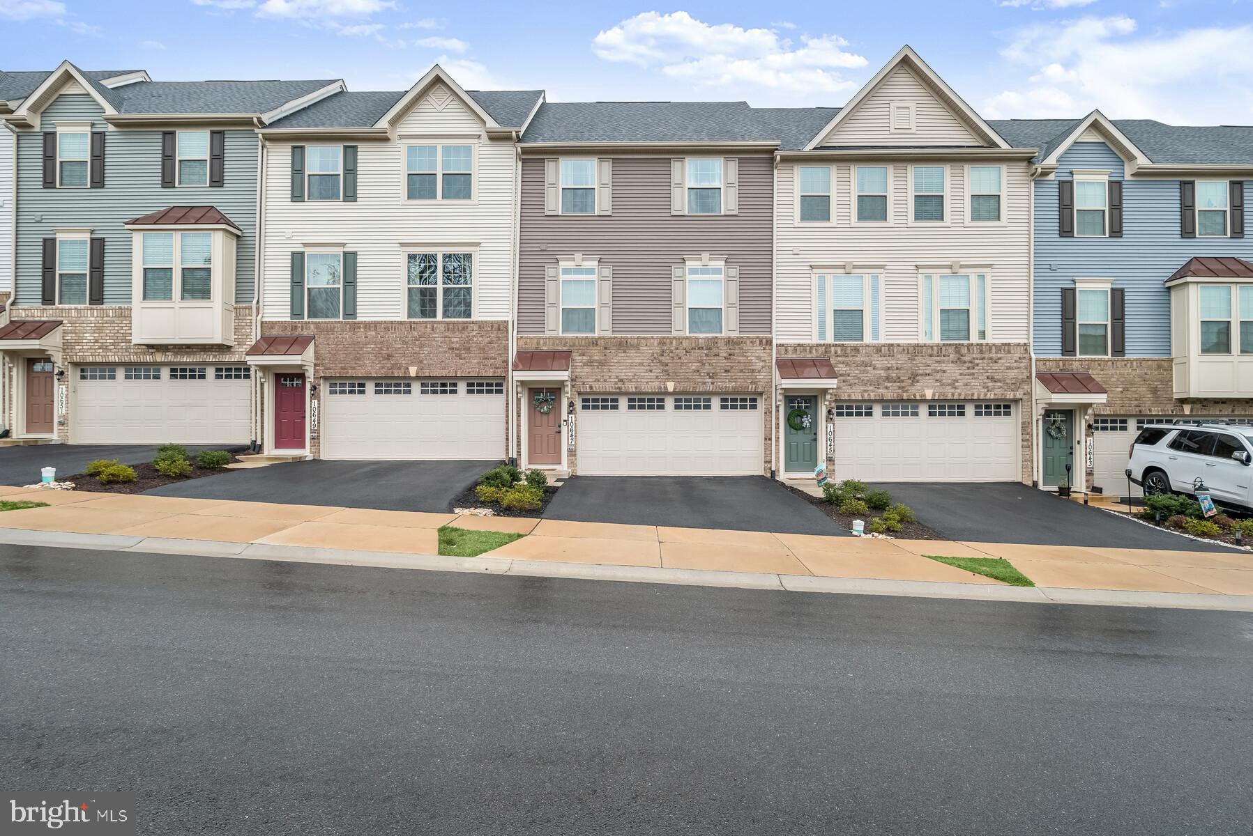 OFFER DEADLINE: Saturday July 27th at 5:00 PM.
This one is a perfect 10! Only 3 years old and beautifully maintained with all of the finest finishes – white solid wood cabinetry, LVP flooring, stainless steel appliances, and kitchen island with seating for 4. There is a gas line in the kitchen so swapping out the electric range is easy. This home has 3 bedrooms, 2 full baths, and laundry on the upper level with the potential for a 4th bedroom on the entry level. The primary suite includes a double vanity and tray ceiling. Enjoy unobstructed views of the surrounding rolling hills which are protected from further development and live the Linganore Lake lifestyle with multiple pools, lake with beach access, trails, tennis courts, fishing, kayaking, and more.