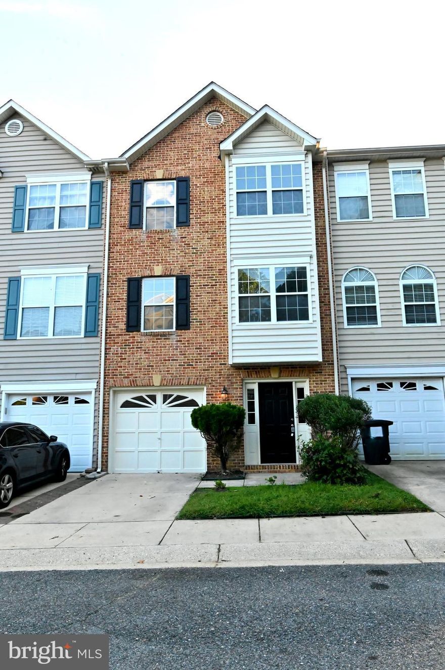 Wonderful Brick Front Townhouse – 4 Bedrooms, 3.5 Baths, 2,481 Sq. Ft.

Welcome to this beautiful brick front townhouse featuring a single-car garage with a private driveway. With 4 spacious bedrooms and 3.5 bathrooms, this home offers comfort, style, and plenty of upgrades.

Step inside to find freshly painted interiors, newer carpet, and a bright open layout. The kitchen is equipped with newer stainless steel appliances, while a newer washer and dryer add convenience. Major systems have been updated, including a newer HVAC, water heater, roof, and new toilets, giving you peace of mind.

The master suite includes a large walk-in closet and a private bathroom with a soaking tub and standing shower. Outside, enjoy a huge fenced backyard with privacy, perfect for entertaining or relaxing, plus a spacious deck and patio for outdoor gatherings.

With 2,481 sq. ft. of living space, this move-in ready home offers both comfort and functionality in a highly desirable location.