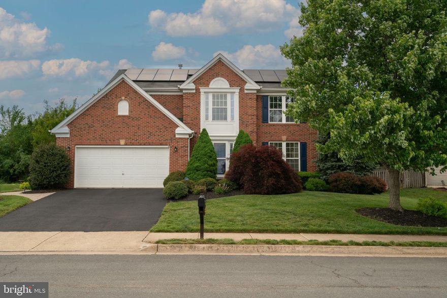 ALL Lawn care included in rent. Electric on avg below 20.00 per month. Owner pays hoa fee
Welcome home to this gorgeous, beautifully maintained brick colonial in Bealeton. This home is energy efficient with OWNED solar panels that convey with the purchase.  This home features a large renovated kitchen with large island, abundant cabinets, stainless steel appliances and granite counters.  $100k expansive kitchen/home renovation project was done by Golden Rule Builders.  The open floor plan is great for entertaining with formal living room, dining room and fanily room off the kitchen. The extensive landscaping, irrigation system and beautiful expansive paver  patio create a very private outside oasis. The upstairs level has primary bedroom with en suite full bath and walkin closet,  three additional good sized bedrooms, ceiling fans ,  additional full bathroom and abundant closet space. The lower level features a great rec room area, full bath, large utility space and storage. The 2 car garage has abundant storage.LEASE PURCHASE is an option.  Easy commute to Quantico. 
Ride share available from warrenton to DC

Professionally managed. Please put in property address when applying
 Reach list agent for details to apply.