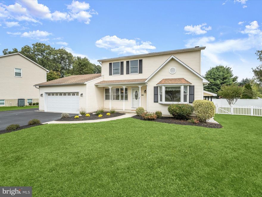 Nestled on a peaceful cul-de-sac, this charming Colonial home offers a perfect blend of classic elegance and modern updates. A welcoming covered front porch and attractive curb appeal with mature landscaping set the tone, inviting you inside to an exceptional floor plan designed for both everyday living and entertaining. Step into the formal living and dining rooms, each featuring crown molding and chair railing. Sunlight pours in through a bay window in the living room and a wall of windows in the dining room, filling the space with natural light. 
Seller installing new carpet on all 3 floors and re-finish wood in main level hallway/foyer.  As is but seller is offering a 1-year home warranty. 
The heart of the home is a beautifully renovated kitchen (2012) with 42” cabinetry, granite counters, and stainless-steel appliances. Its thoughtful design allows for easy conversation with the family room, where a brick fireplace and recessed lighting create a warm, inviting space. An atrium door in the family room leads to the sunroom, seamlessly connecting indoor living spaces. Adjacent to the kitchen, a breakfast room looks out over the fenced backyard, making every morning feel bright and serene.
The showstopper sunroom anchors the back of the home with a cathedral ceiling accented by beams, a skylight, and a half-moon window. The sunroom has direct access to the deck, perfect for relaxing or entertaining while enjoying views of the backyard. The fenced backyard features a tiered deck, offering layered spaces for relaxing, dining, and entertaining outdoors. Off the garage, a main-level home office features its own walkout, ideal for remote work or quiet study.
Upstairs, the primary suite offers two closets, a linen closet, a dressing area with vanity, and a private en suite bath. Two additional generously sized bedrooms share a full bath, providing comfort and space for family and guests. The finished lower level (2014) includes a recreation room, bonus room, fourth bedroom, laundry area, and a full bath. With its private entrance, this level could easily serve as an in-law suite or guest retreat.
Additional updates ensure peace of mind: a roof (2014), water heater (2016), HVAC system (2019), and a main water line replacement in 2014. Fresh paint and professionally cleaned carpets (2025) complete the home’s move-in ready appeal.
Set on an amazing lot with a fenced backyard, cul-de-sac privacy, a two-car garage, and an expanded driveway that can accommodate an RV or boat, this home combines functionality, style, and a prime location, ready to welcome its next chapter. Residents can also enjoy outdoor activities at nearby parks like Severn-Danza Park and the Severn Recreation Center, offering sports facilities and green space. Commuting is seamless with quick access to MD-295 (Baltimore-Washington Parkway), MD-100, I-95, BWI Airport, and Fort Meade.