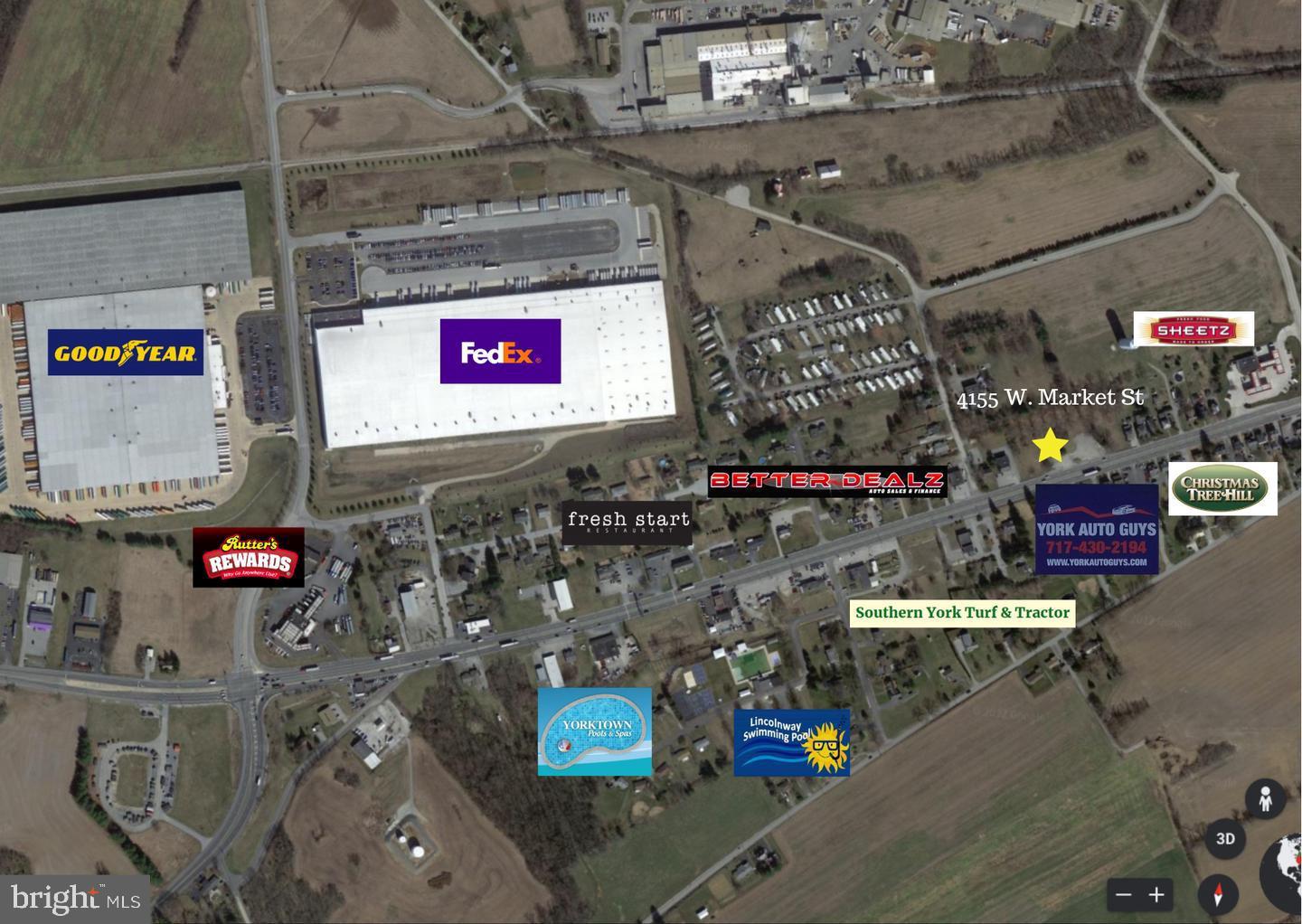 Come explore the commercial opportunities available on this almost 2 acre parcel located on a highly traveled route in York County. This land sits in a prime location on Route 30 with public utility hookups available. This property offers great exposure and visibility with an abundant of opportunities for development. See associated docs for more details.