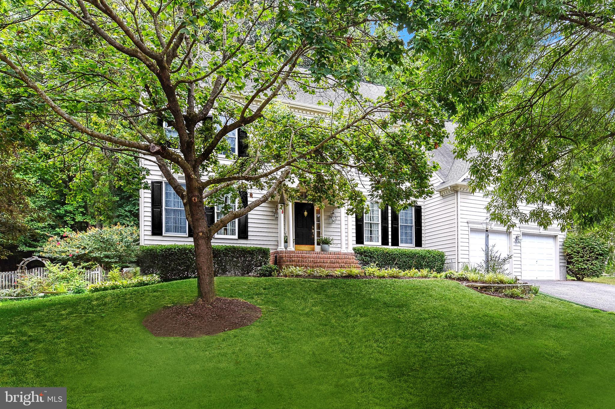 ORIGINAL OWNER KOCH HOMES “WHITTINGTON MODEL” COLONIAL in COVETED CAMBRIA, a gorgeous enclave of homes in lush natural surrounds mere minutes from Annapolis/Baltimore/D.C. metro amenities! Verdant .46 acre with dining & grilling deck overlooking private rear yard backing to forest preserve. Elegant columned entry portico spilling into 2-story Foyer introducing home’s rich hardwood floors & decorator Colonial neutral paint palette to enhance any décor. Tall, oversized windows, high ceilings, dual staircases, classic moldings, recessed lighting, & efficient zoned heating/cooling. MAIN LEVEL: Formal Living & Dining Rooms, Home Office, and seamless Great Room combining Kitchen with cooktop/dining bar island, bistro casual dining area, & Family Room sharing brick fireplace ambiance. Expanded mealtime options on outdoor deck! Separate Laundry Room; Half Bath. UPPER LEVEL: Glass-encased 600+ sq. ft. Primary Bedroom Suite w/luxury Bath & 2 walk-in closets. 3 Additional BRs each with adjoining Full Bath (one “Buddy" Bath) & walk-in closet. Unfinished LOWER LEVEL w/Bath rough-in & stair walk-out. Multi-vehicle paved driveway; roomy 2-car garage. Public water & sewer. Minutes to Westfield/Towne Center Mall shopping & dining, daily catch eateries, renowned Anne Arundel Medical Center, downtown Annapolis harbor & marinas, golf, & cultural venues! Easy commuter access to RTs 50/97/301/450! STYLE & COMFORT IN PERFECT HARMONY!