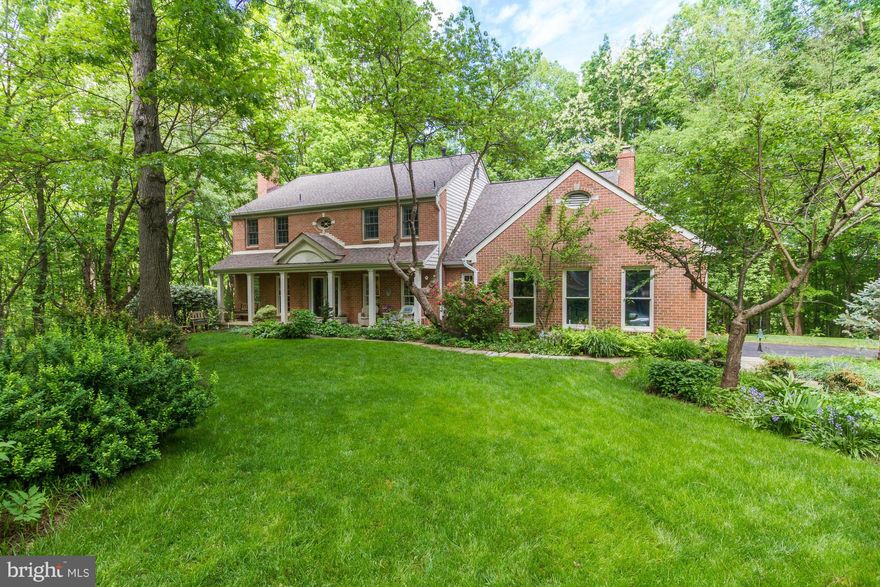 Get ready! Breathtaking views of acres of parkland! Stately, beautif. maint. home on best lot in close-in Palisades .Wonderful floor plan w/ spacious rooms throughout, year round Sun-room,large Fam room off Kitchen with side Porch, wrap around Deck, gorgeous landscaped grounds w/ authentic Japanese Tea house. Upper Level 4BR+Den, W/O Fin LL w/ BR/BA. .See video Tea house