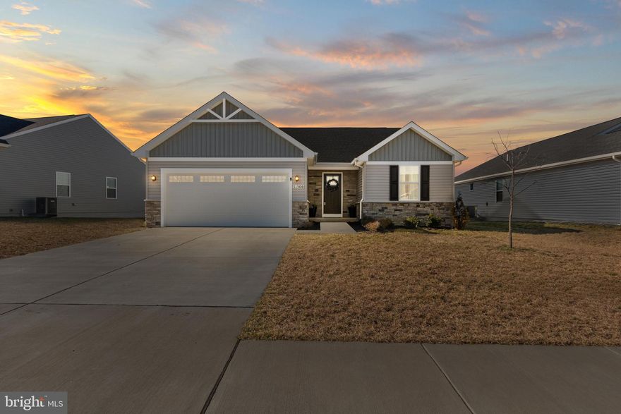 Located in Hopyard Farm and near the end of the cul-de-sac, backing to a common area creating additional privacy, there is no need for you to wait for new construction. 

Offering main level living, granite countertops, stainless steel appliances, and plenty of additional space in the unfinished basement for you to customize your own design (including 3 piece rough-in for a future full bathroom). The home is equipped with a deck and a fenced in yard ready for your fur babies to run around.