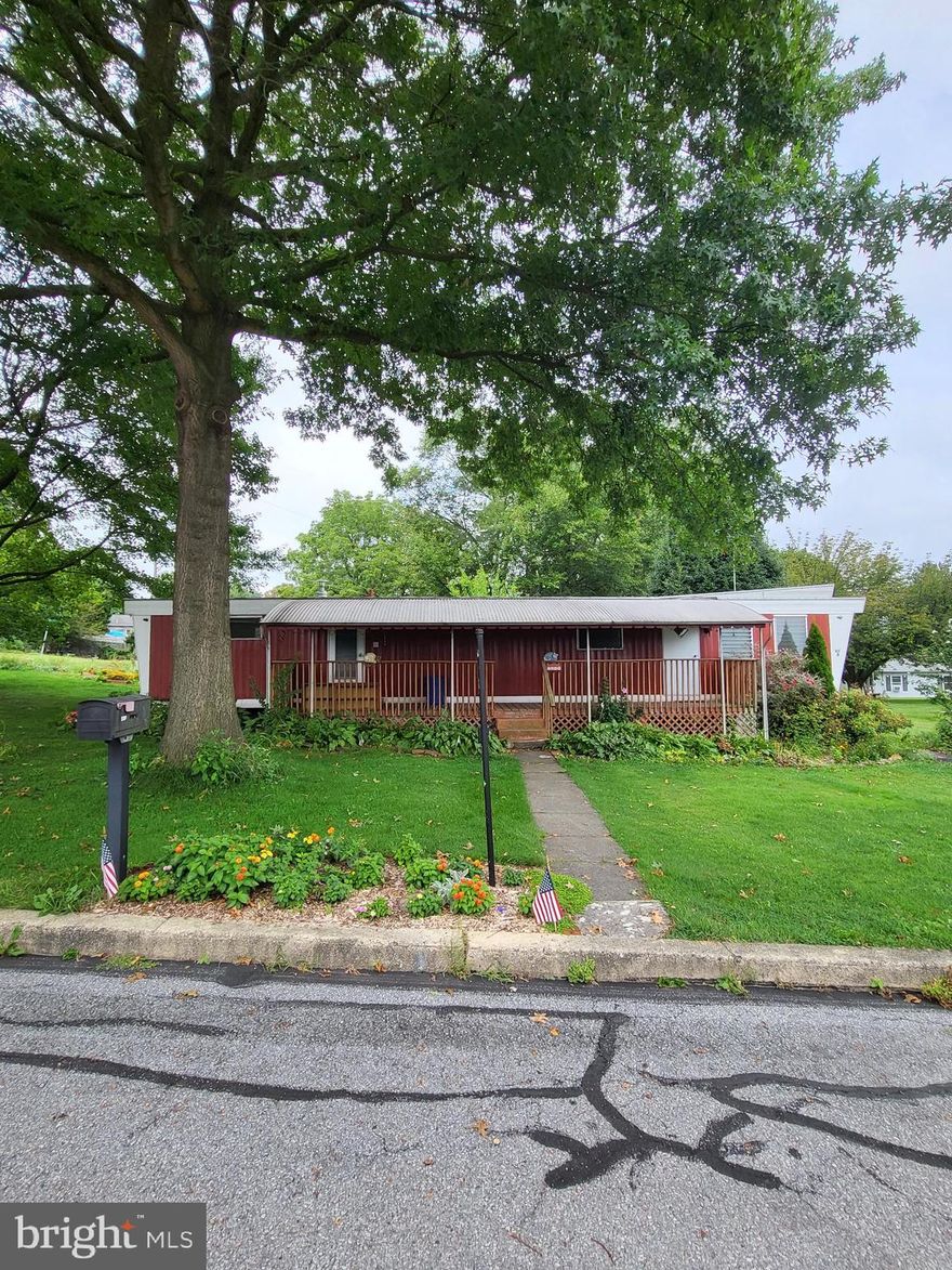 Opportunity knocks at 1649 Ridge Ave! This is a big corner property with plenty of potential. This .22 acre corner
property currently has a 1963 Modular home and a permanent garage structure. Potential to rehab and update the
trailer or tear down and move in a new one! Property can also present its self for new construction! Tired of looking
around? Dream of building your perfect home? This is also a possibility! Current mobile home can be hauled away or
removed from lot! This is a great location to Lancaster ave, West Reading, shops, restaurants and so much more. The
permanent Garage in the back also has a shed and an addition to provide private parking and plenty of storage. Call
today to explore all the options that this home has to offer.