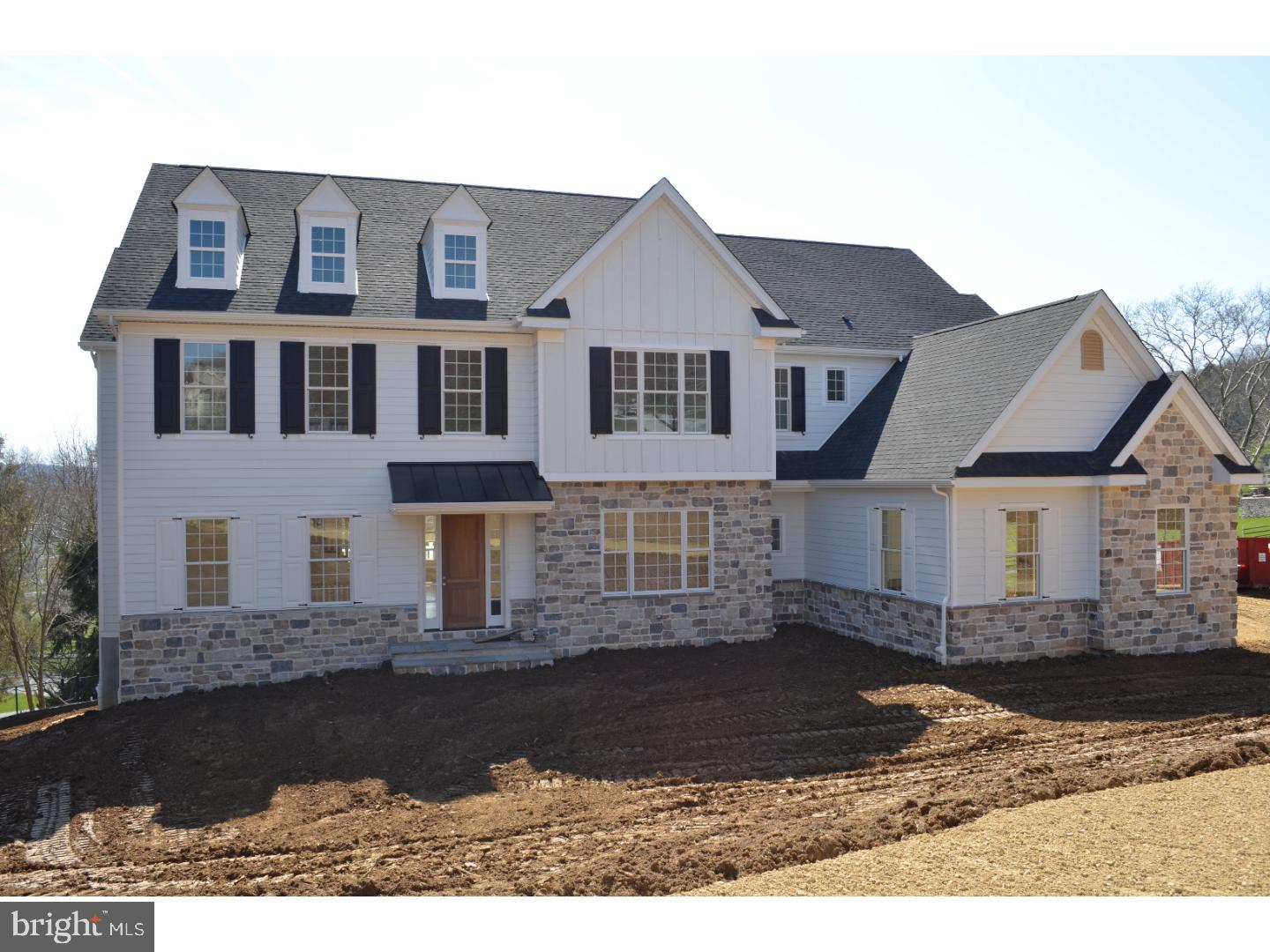 A Spectacular custom Modern Farmhouse, tucked within the prestigious cul-de-sac community of Sterling Heights is now available. This exceptional residence sited on a pristine 2-acre lot offers some of the most breathtaking views that Tredyffrin has to offer. Moser Homes, known for quality and timeless details along with McIntyre-Capron Associates, known for innovation and practical design, collaborated to perfect this true "Town and Country" masterpiece. Features include; 10' first floor ceilings, 9' second floor ceilings, extensive site finished hardwood flooring, Marvin Integrity windows, classic mahogany front door, exceptional custom moldings and details throughout, dramatic side-set floating staircase to all (3) floors, main floor private study, center of the home fireside Living Room with wall of windows and sweeping views, formal Dining Room with triple window and measurable butlers pantry w/wet bar. Custom Kitchen w/high end Wood-Mode inset cabinetry, both spacious and functional including Thermador commercial grade cook-top and appliances, a substantial center entertaining island with honed Carrara marble countertops and a farm sink. There is a french door that opens to one of two decks overlooking the tranquil backyard, and an adjacent glassed morning room offering distant views of VF Mountain. The tremendous Great Room with gas fireplace and wall of doors opens to the second deck and astounding countryside views. Formal and informal powder rooms, family entry, mudroom and 3 car-attached garages complete the main living level. Upstairs you will find a Luxurious Master Suite, oversized closet and lavish bath w/dual vanities, contemporary stand alone tub and finished in Carrara marble floors, shower wall and countertops. There are (4) additional Bedrooms; (2) with Jack and Jill bathroom, (1) with en-suite bath and (1) stand alone bedroom serviced by the hall bath. A Laundry Room completes this upper floor. A Walk out Lower Level with windows can be customized to fit your needs. This is an amazing opportunity at the gateway to Valley Forge Park, within the award winning Tredyffrin-Easttown School District and convenient to all Main Line shopping, dining and attractions, major arteries, corporate centers, Center City and the airport. All set in this tranquil and bucolic setting. This is a rare find in today's market, come see for your self.