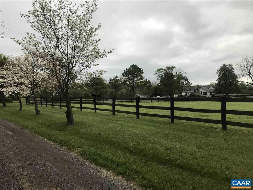 A rare find. Idyllic farm within 10 minutes of town. 54 acres with a stable and board fenced paddocks with run-in sheds. Ready to move in with your horses. A well cared for horse farm with lush paddocks, hay land, and extensive board fencing. The house has been partially updated and is in very good condition. Has a new septic system installed within the last 5 years. Close to Rte 522 and Rte 29 for easy access. Is on a hard top, state maintained road. Farm equipment available for purchase.