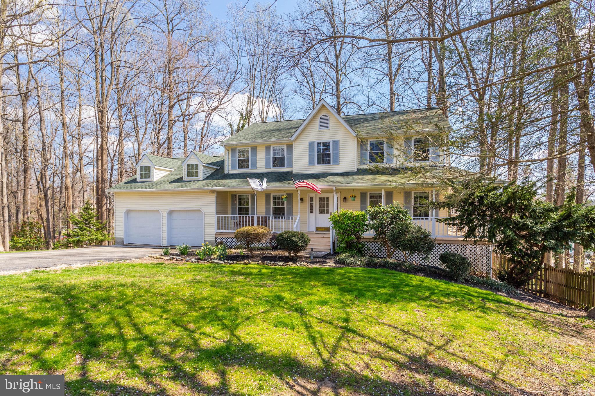 Owings but right on the North Beach line! This lovely 2 story home on a walkout basement is located in a sought-after school district area and has so much to offer. Easy commute to surrounding employment, schools. Enjoy quick trips to stores, some of the area's best restaurants and best of all, the pubic beach and pier on the Chesapeake Bay! Kitchen and bathrooms renovated in 2021. Granite counters, LVP flooring, S/S Appliances and recessed ceiling lights in kitchen and family rooms. French doors off of the kitchen area lead to a large screened porch overlooking a big back yard with mature hardwoods. Large owner's suite with attached full bathroom and WIC, and secondary bedrooms are a good size too! Enjoy no-thru traffic because this home is located at the end of a cul-de-sac - enjoy the view from the wrap-around porch and take pride YOUR land which is nearly 1 acre (.92). The walk-out basement is finished and ready for your personal touch.