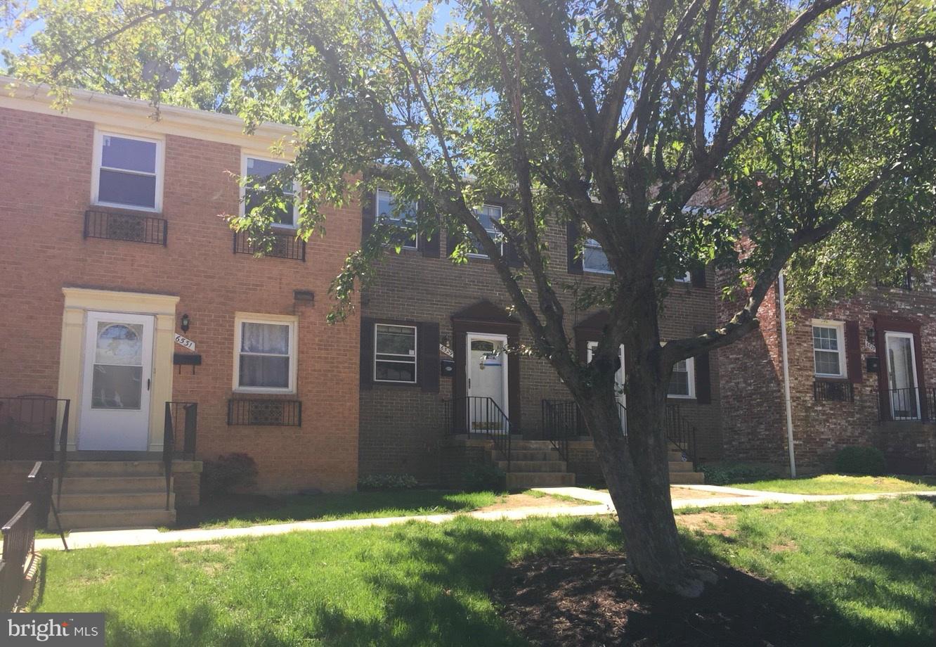 This is a wonderful opportunity to own this 3 level townhome, with 2 bedrooms and 1 baths. This home has a large entertainment deck off of the dining room. Basement has a walkout lower level to wooded back yard. Property being sold As-Is.