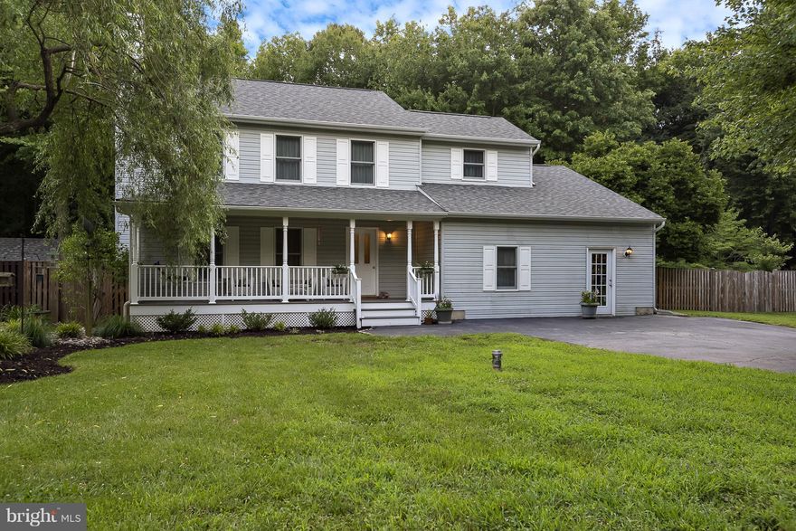 Over 2600 Square Feet of Living Space**1/2 Acre Lot**2 Car Garage can be tuned back into Garage Space**New Addition was added on the first Floor with full bath and bedroom space**The seller has replaced the siding, roof and all windows and doors**Salt Water Pool for summers hot days**Wood Burning Fireplace**Tiffany Woods is a private Community with 23 homes and Water Front Area for the Residents