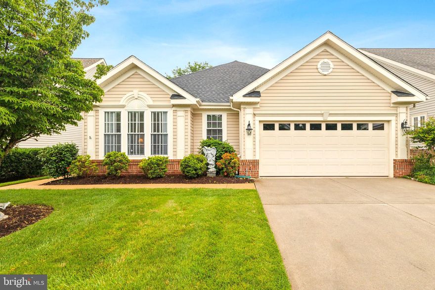 Welcome to this WONDERFUL Home in the BEAUTIFUL Gated Golf Community of Heritage Hunt * This 55+ Active Adult's dream come true offers Golf, Tennis, Social Clubs, Fitness Center, Swimming Pools & Much More * BACKING to the Picturesque 3rd Hole of the Golf Course, this LOVELY setting provides GORGEOUS Views of the Fairway & Trees, while still enjoying PRIVACY * STRIKING Curb Appeal abounds with a COVETED Side Entry, PRETTY Landscaped Beds & a MANICURED Lawn * ONE LEVEL Living at its Finest featuring a FANTASTIC Layout with OVER 2,200 Finished Square Feet * NUMEROUS Updates include: NEW Sunroom Addition, Deck & Roof (2017), Kitchen Renovation (2022), HWH (2022), HVAC (2023) & More * * HANDSOME Wide-plank Hardwood Floors, Neutral Paint, UPGRADE Blinds & Window Treatments throughout * The RENOVATED Eat-in Kitchen boasts MODERN Quartz Countertops, Tile Backsplash & Stainless Steel Appliances * The SPACIOUS Great Room offers a COZY Gas Fireplace, DRAMATIC Volume Ceiling & opens to the Office * French Doors lead to the BRIGHT Sunroom Addition with Tile Flooring, Windows Galore & a Door to the EXPANSIVE Trex Deck * The GENEROUS Primary Suite has DUAL Walk-in Closets & a TILED Luxury Bath * The 2nd Bedroom has an Adjacent Full Bath & the Laundry Room just around the corner * HANDY In-ground Irrigation System makes Lawn & Shrub care a breeze * The HOA Fee also includes basic cable, phone & high-speed internet * One-time HOA Capital Contribution of $4,800 due from Buyer at Closing