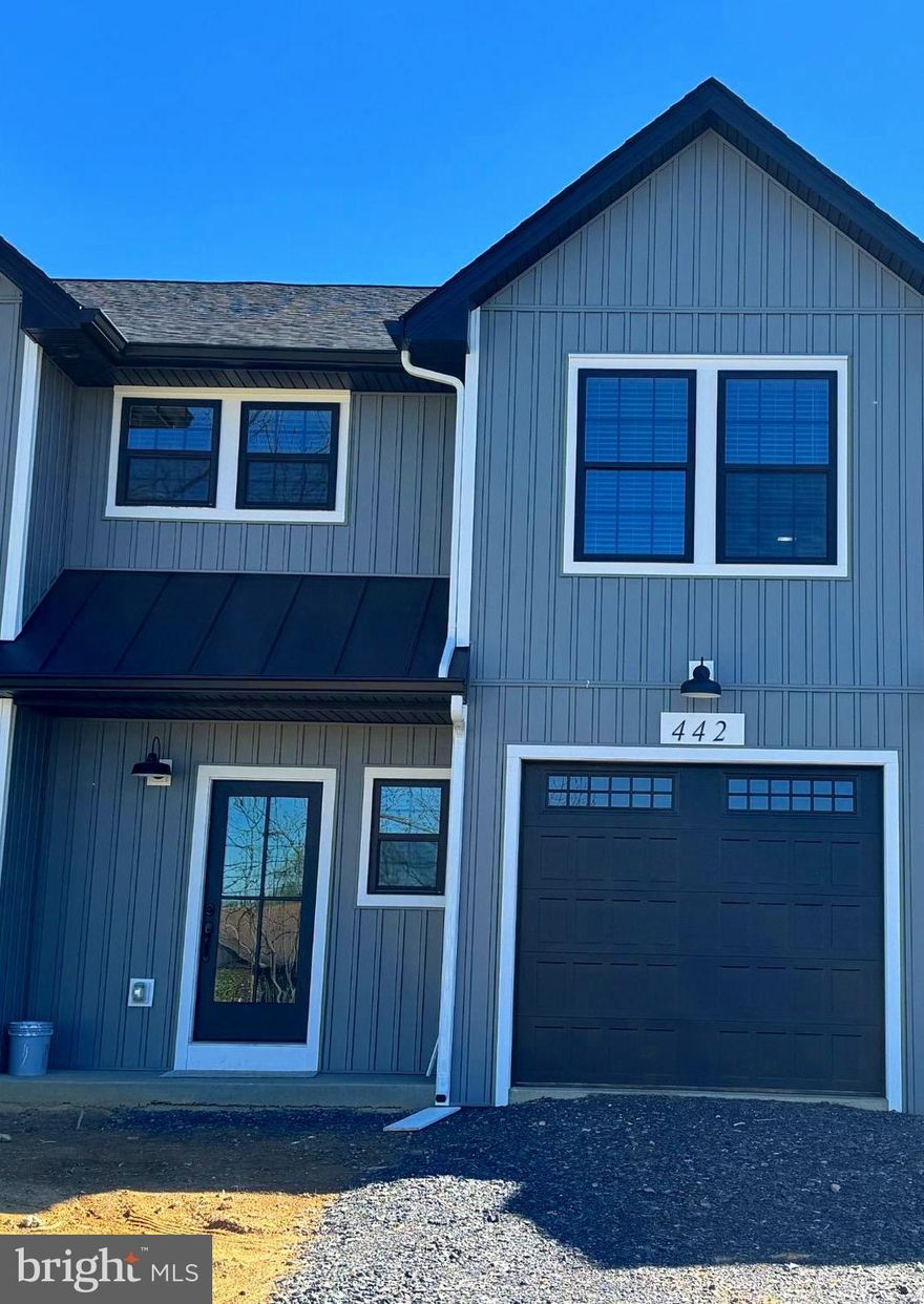 All new and ready to move into.  These 3 bedroom 2 1/2 bath Rentals are in the heart of Historical Romney WV.  Each unit is equipped with a garage, fireplace and laundry room.  The double glass doors lead onto a small deck in the back. This quaint town has shopping, coffee shops, restaurants, schools and a hospital.  The South Branch of the Potomac is only a short distance for your fishing and water entertainment.  If you're looking for a full time home or just in between  locations this could be what you're looking for.    NO PETS!  There is NO FURNITURE IN UNITS!  Tour and photos to show size and possible placement.