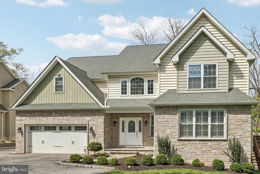 Get ready to fall in love with 10 E Central Ave. in Paoli — where newer construction, modern style, and unbeatable location come together! This bright, move-in ready home features an open floor plan with fresh neutral tones and spaces designed for today’s living. Enjoy cozy winter evenings in front of the fireplace in the large Living Room and meals in the spacious Dining Area.  The main level flows seamlessly out to a private Deck, which overlooks serene wooded open space and a spacious yard — perfect for outdoor entertaining, recreation, and gardening. The large Kitchen features an expansive island, stainless frig, gas cooktop with exhaust hood, and double wall ovens. An undercounter beverage refrigerator is great for enteraining. A large Mudroom off the 2-car Garage has cubbies and  a Half BA. Enjoy hobbies or working from home in the secluded Office/Study/Music Room, which could also be used as a Guest Bedroom. 
Upstairs, you’ll find four generous bedrooms, including a Primary Bedroom Suite with a luxurious Bathroom with a freestanding tub and separate shower. The 2nd Bedroom features its own en suite Full Bathroom, ideal for guests or teens, plus a versatile Office/Bonus Room for working from home or creating a cozy retreat. Two additional Bedrooms share a 3rd Full Bathroom, and the convenient upstairs Laundry Room makes everyday living a breeze.
The walkout Lower Level offers even more flexible space, complete with a daylight-filled recreation area, a 2nd Powder Room, and easy access right out to the backyard. All this, plus top-ranked Tredyffrin-Easttown Schools, and just minutes to the Paoli train station, shops, and dining! This approx. 4,649 s.f. home (including the finished LL) is stylish, spacious, and set in a convenient location — Showings start Wed. April 30th... schedule your appt. today!