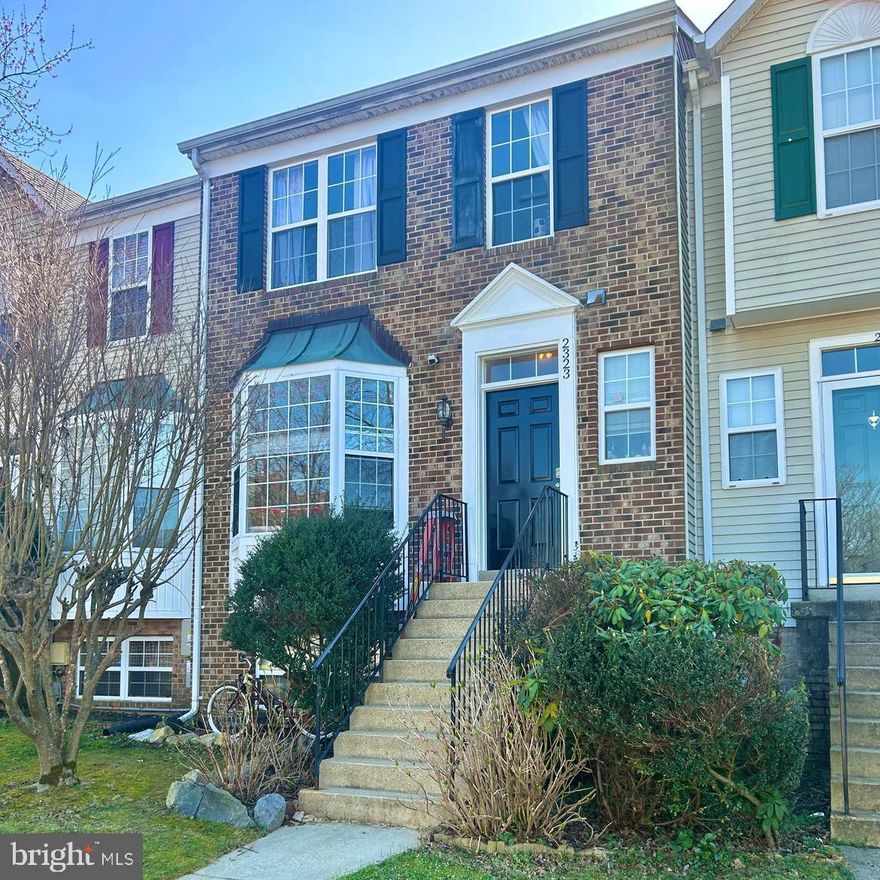 Welcome home! Updated 4 bedroom, 3.5 bathroom 3 level townhouse is ready just in time for your Spring move. Enter on the main level where you pass the half-bathroom for guests and living area with large bay window. Your modernized kitchen features stainless steel appliances, including a smart stove and microwave that connect to your phone to allow you to enjoy upcoming summer evenings on your deck while dinner cooks! Walk upstairs to find a full bathroom in the hallway adjacent 2 bedrooms and your primary suite. Your primary suite includes a spacious walk-in closet and private bathroom with a sky light, double sink, stall shower and bathtub. The fourth bedroom is located in your finished basement which connects to the third full bathroom. The basement entertainment area showcases a gas fireplace and a sliding glass door that lead to your fenced in stone walk-out patio with stairs leading back up to the deck. This home is freshly painted, new carpets being installed 3/18, laminate wood floor in the basement, new lighting fixtures and new ceiling fans in all bedrooms. What are you waiting for...come see your new home!