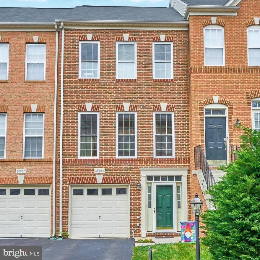 Beautiful 3 Level Interior Unit with 4 Bedrooms, 3 Full Baths & 1 Half Bath in the Sought after Stone Ridge Community. Upgraded  LVP flooring on all level throughout the Home, The Kitchen Features Upgraded Appliances, including a SS Range with a Range Hood, SS Refrigerator, a Dishwasher & a Disposer, main level also features a Half Bath. Upper Level features a Master Bedroom with a Master bath, a Secondary & Tertiary Bedrooms sharing the Hall full bath. Lower level features a Bedroom with a Full bath & walk out to the backyard. Amazing Stone Ridge amenities including the newly revamped tot lot behind the house, 3 swimming pools (1 saltwater!), tennis courts, basketball courts, exercise facility in the clubhouse that has meeting rooms and party rooms for rent, snow removal, trash/recycling removal, and so much more! Welcome Home!