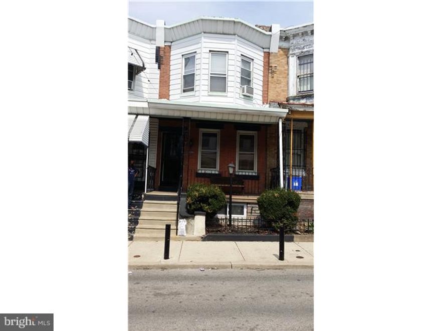 This home is well maintained and has many updates. It features a large porch great for the summer. Freshly painted throughout the home has a nice open floor plan. The living room and dining room include hardwood floors, recess lights, and a ceiling fan. The updated kitchen features oak cabinets, lovely counter tops, a breakfast bar and porcelain floors. The second level has 3 carpeted bedrooms with ample closets. The hall bathroom is updated and beautifully done. The basement is unfinished with a washer and dryer and a newer hot water heater. Priced to sell all offers will be presented. Showing.  Please remove shoes when entering the carpeted stairs