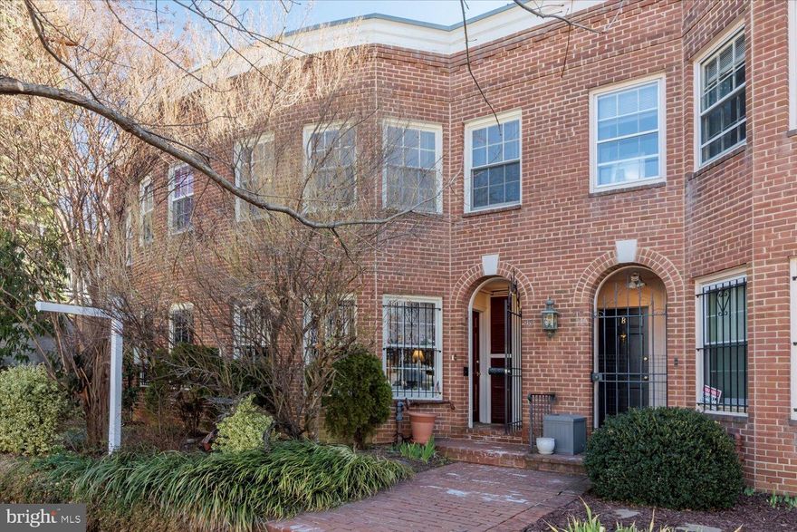 Investors and owner-occupants take note!  Currently configured as two spacious units of nearly 1000 feet each, this circa 1962  property could potentially be expanded and converted to a single family home.  Each unit features a spacious, wide and bright  living / dining room with wood burning fireplace as well as a bedroom and a den.  Each unit has a stack washer/dryer.  The 2114 square foot lot offers a minimum of 2 car parking in the rear.  The prime Capitol Hill location is only 2 blocks to Eastern Market metro, Trader Joe’s and CVS and a short walk to the US Capitol complex.  Both units are currently tenanted and shown only by appointment.