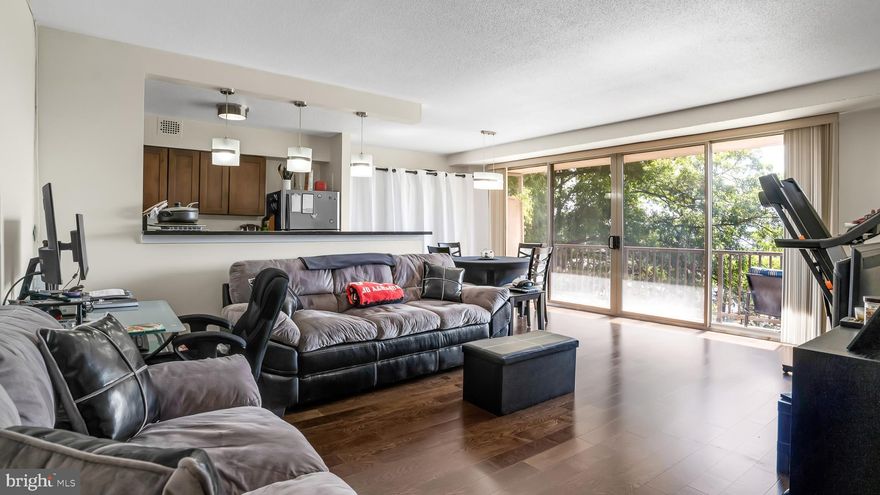 Welcome to this charming one-bedroom condo nestled in the heart of Hyattsville!  With its tasteful upgrades, this cozy unit offers both comfort and style.  You'll immediately notice the fresh paint that sets a welcoming and contemporary tone throughout the entire space.  The open-concept living area is illuminated with natural light, making it an inviting place to relax and entertain.  The brand new, and durable Luxury Vinyl Plank (LVP) flooring adds a touch of sophistication while providing ease of maintenance, making it perfect for daily living.  The kitchen is a chef's dream, featuring sleek stainless steel appliances that not only enhance the aesthetics, but also provide top-notch functionality. Whether you're preparing a gourmet meal or simply whipping up a quick snack, this kitchen is well-equipped to meet your culinary needs!  Step out onto the private balcony, where you can savor your morning coffee or unwind after a long day while enjoying the fresh air and serene views. It's an ideal spot to cultivate a small garden or create an outdoor oasis garden space. The bedroom is a comfortable retreat, offering ample space for a cozy night's sleep.  The tile shower bathroom is nicely done, and includes all the necessary amenities for your daily routine.  Say goodbye to worries about heating and cooling efficiency – this condo has you covered.  Seller has replaced the motor and blower in the HVAC system, and doesn't miss a beat.  The Oglethorpe in Hyattsville is more than just a living space; it's a lifestyle. With its convenient location near shops, restaurants, The University of Maryland, and public transportation options, you'll have everything you need at your doorstep.  Plus, the well-maintained building and community amenities make for a stress-free living experience!