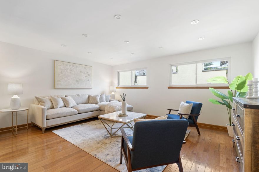 A unique find for the buyer who enjoys the perks of city living, this spacious home is tucked away in a lovely courtyard. It blends comfort, versatility, and unbeatable convenience in one of Philadelphia’s most vibrant neighborhoods.

Located at 1035 Lombard St, once entering the community, you will access the home to a flexible den with a sitting area, laundry and storage space, and sliding doors that open to a peaceful back patio with built-in planters.

The second level serves as the main living area, featuring a fully equipped eat-in kitchen with ample cabinetry, generous counter space, a tiled backsplash, and a tiled floor. An adjacent dining area and living room showcases recessed lighting and timeless hardwood floors, creating a warm and open flow.

Upstairs, the third level offers three nice-sized bedrooms, including two that share an entrance, along with a full tiled bathroom featuring a tub/shower combo. The top floor is dedicated to the primary suite with city views, a sitting area or spacious office, access to a lovely deck overlooking Segar Park, and an ensuite bath with a beautifully tiled shower. Ample closets and thoughtful storage are found throughout the home. From the upper levels, you can even catch a view of Billy Penn atop City Hall.

Residents of Alder Court enjoy a delightful community where shared spaces are thoughtfully cared for. Located in the heart of Washington Square West, close to grocery stores, pharmacies, top-rated restaurants, cafés and the Avenue of the Arts. Public transit, hospitals, historic landmarks, schools and event spaces are all close by, making it a truly convenient location for enjoying city life.

The sellers are offering 1 year of prepaid parking at the garage at 545 S. 11th Street, which is conveniently located nearby. 

1035 Lombard offers the best of Philadelphia living with private outdoor spaces, generous square footage, and access to everything Washington Square West has to offer.