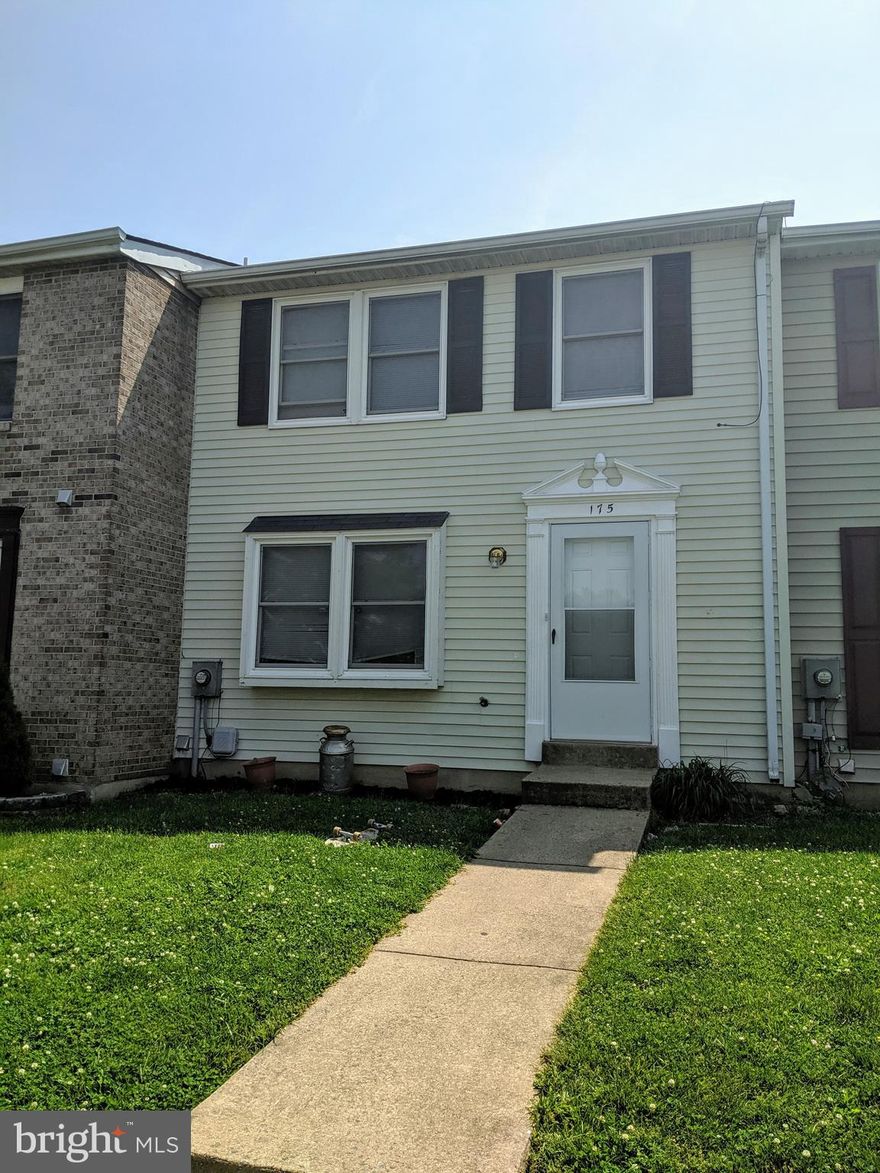 This townhouse has three bedrooms and one full bath upstairs and half on first floor.   First floor has laminate flooring , kitchen has nice black appliances.   Eat in kitchen plenty room for dining.  Half bath on the first level  The basement is unfinished waiting to be a huge family room! Backyard for the kids to play in.  Great starter home!  Close to schools, grocery shopping, fast food and Rt 15. Tenant in property must have 24 hours notice!   No exceptions.