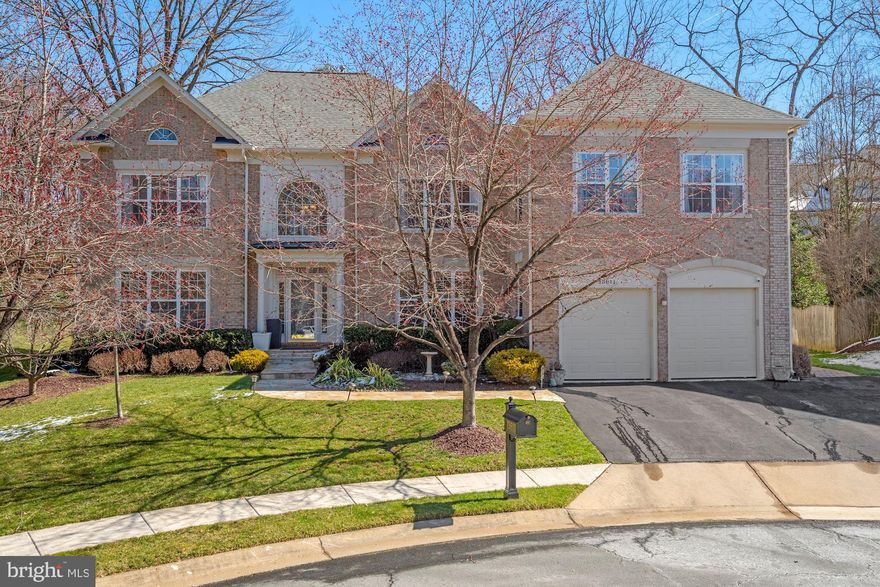 This spectacular home is located in the desirable Potomac Glen Community. Feeds to sought after Wootton High School. Enjoy the convenience of being within minutes of I270 and other commuter routes while being close to shopping, restaurants, and local parks. Community amenities are numerous including a swimming pool, tennis courts, and community center. The property itself is situated on a private cul-de-sac and boasts over 7,900 square feet of living space. The home features 4 bedrooms and 4.5 bathrooms including a 3 car garage. The main level is welcoming with a grand 2 story entry and wood flooring throughout. You have formal living and dining rooms and a private main level office. The gourmet eat-in kitchen features granite counters, stainless steel appliances, and huge island with breakfast bar seating. The kitchen leads out to your back deck, patio, and yard which is perfect for entertaining. The yard boasts tons of lush landscaping offering tons of privacy. Off the eat-in kitchen is the family room with 2 story ceilings and atrium windows allowing tranquil views of the trees and backyard. The family room has a stunning floor to ceiling stone fireplace as well. The upper bedroom level is spacious and features a master bedroom retreat with a sitting room or office and double walk-in closets with custom organization systems. The suite offers a luxurious feel with tray ceiling detail and ensuite bath featuring soaking tub, double vanities, and walk-in glass and tile shower. The 3 additional bedrooms are all a good size and the jr. suite even offers a walk-in closet and its own private bath. The lower level is finished with a potential 5th bedroom, full, bath and ample storage space. You also have a huge rec room and to top it all off a private theater/media room! This home truly has it all and is not to be missed! Don't forget to check out the virtual tour.