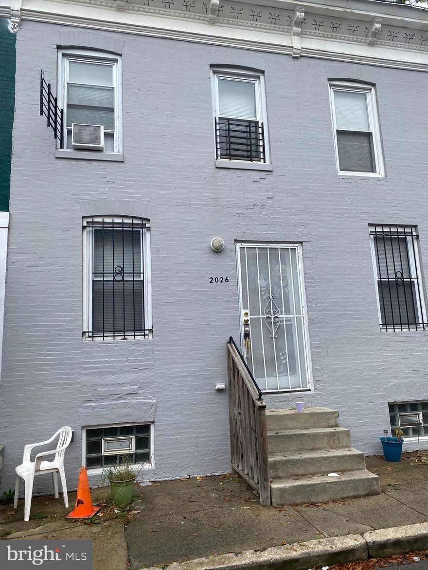 Great Investment opportunity.  Seller is liquidating 4 on this block and is selling them together as a package.  Tenant Occupied with positive income.  Current Rent $950/Month.  Buyer responsible for all transfer/recording taxes. Buyer is responsible for verifying ground rent amount.  Sold Strictly AS-IS.