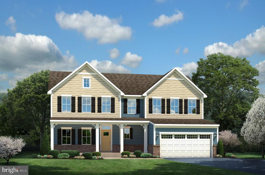 To be built  Roanoke Single Family Home at Heritage Woods . The Roanoke has five different exterior styles to choose from for maximum curb appeal. The front porch continues the welcoming tone as it leads you into the grand foyer flooded with space and light. This beautiful home is also practical for modern living. Flex space off of the living area can serve as an office or a coat drop and the family-entry off of the garage, keeps the chaos of cleats, muddy paws and backpacks from taking over your home. Upstairs, you will escape to your  primary bedroom, complete with the walk-in closet of your dreams.. Welcome to Heritage Woods - Chesapeake Beach's most anticipated community!   New Homes in Calvert County: Brand new single family homes in a top-rated school district! Heritage Woods offers 4+ bedrooms, 2+ bathrooms and 2-car-garages. We are located less than 1 mile from North Beach and it's boardwalk. The community also has close proximity to state parks, local attractions and everyday amenities.  Commuting to work? US 301, US 50 and Rt-2 are all within minutes of the community, making commuting a breeze.  Other floor plans and homesites are available.  Photos are representative.   Ryan Homes is taking precautionary measures to protect our valued customers and employees.  Our models are open by appointment.