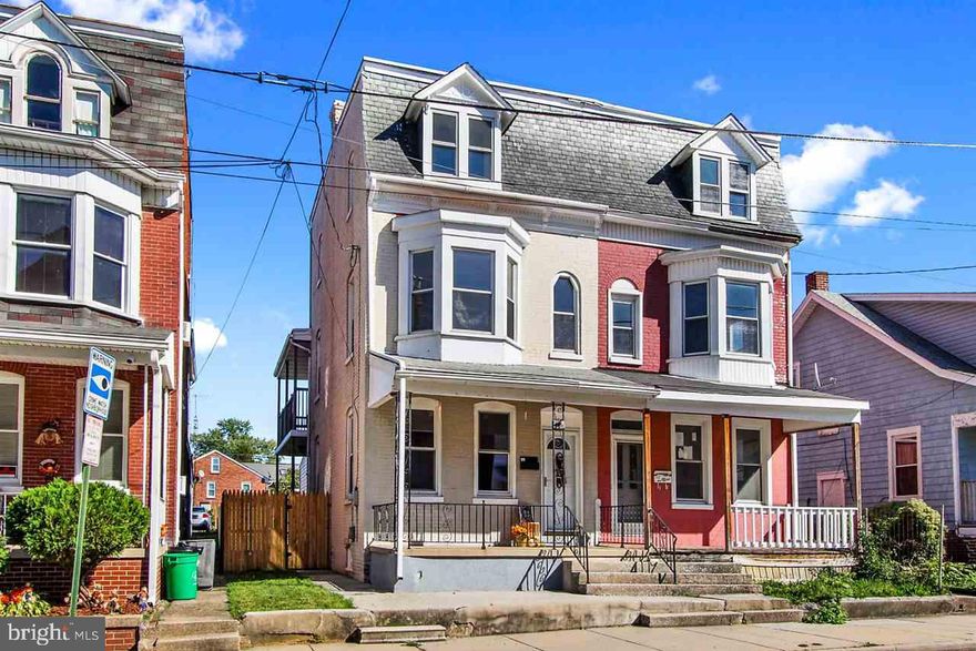 Simply Awesome 5 Bedroom 2 Bath 3 Story Townhouse in Central Schools. Featuring Huge Remodeled Kitchen with New Stainless Appliances, New furnace 2017, New Flooring, Replacement Windows, Freshly Painted, Fenced Yard with Off Street Parking for up to 2 Cars. Great for Commuters, Easy access to Rt 30 and I 83.