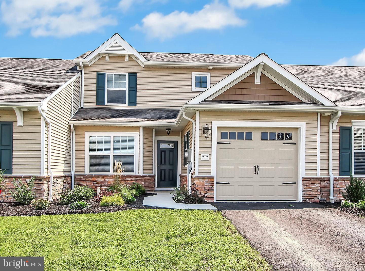 Ideal for those desiring first floor living, the 1,465 sqft Chickadee plan features 2 bedrooms & 2 1/2 baths. Owner's bedroom and bath is on the 1st floor; large living room with cathedral ceiling, separate dining area off the spacious kitchen, brick paver patio, 1-car garage and large storage room on 2nd floor. Serene country location- FARM VIEW- but close to conveniences and downtown Lancaster Construction just started with an estimated Dec '19 delivery. Still time to select your interior finishes! Model home (not the same floor plan) is open Sundays from 1 to 5pm.