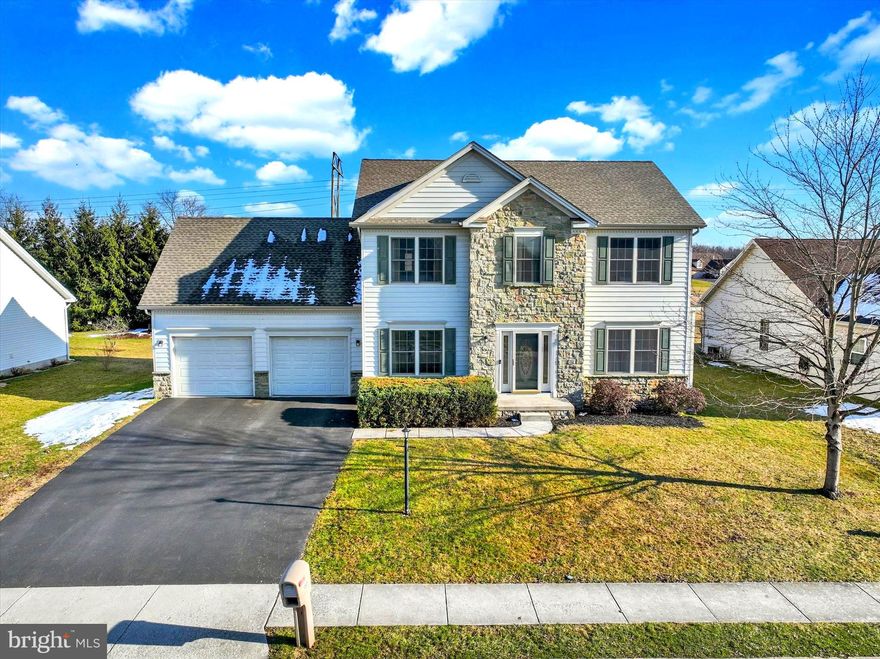 Welcome to 1260 Saddleback Rd, where warmth and care welcome you home! Nestled in the West York School District amidst picturesque countryside yet conveniently close to shopping and dining, this cherished property awaits your admiration. With easy access to Route 30 and I-83, it's a commuter's dream. The meticulously maintained landscaping sets the stage for the love and attention poured into this home. Updates including a new roof in 2018 and a new AC in 2023 ensure peace of mind. Pulling into the driveway, you will feel right at home and know this is the one! You will immediately notice the pristine well-manicured landscaping that surrounds the property. Gorgeous curb appeal! As you walk around the property, the feeling is calm and relaxing, the exterior of the home and yard is beautiful. Inside, step inside to discover a welcoming foyer, leading to a formal living room/den on the right or onward to the inviting kitchen and great room area. The formal dining room offers seamless connectivity from both the foyer and kitchen, with ample counterspace and cabinetry, complemented by a cozy breakfast nook for your morning rituals. Adjacent to the beautiful kitchen, gather all your friends and family in the family room which features a lot of windows and natural light. Between the kitchen and family room, direct access to the lovely patio space which leads out the large backyard, making this the perfect layout for all your entertainment needs, both around the holidays and in the summer for the cookouts! The seller enjoyed sitting on the patio at night taking in the tranquility this property offers. For your convenience, a half bath, and garage access are on the main floor. Upstairs, you will find 4 nice-sized bedrooms and 2 full bathrooms. The primary bedroom suite features its own private bathroom complete with a large walk-in closet and a bonus room perfect for your home office. The finished lower level is a true gem, offering a multitude of possibilities for entertainment. The lower level offers an expansive area that is ideal for creating a fun and engaging environment.  As you can see, this home will not disappoint! With its thoughtful layout, updates, and serene surroundings, this home offers a haven of comfort and possibility. Come experience the joy of 1260 Saddleback Rd—a place where memories are made and cherished for years to come!