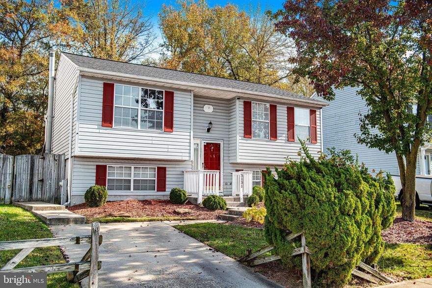 Welcome to 3131 Ebbtide Drive, a four-bedroom, two-bath split foyer home that offers the perfect blend of space, affordability, and opportunity. Priced like a townhome, this detached home invites your vision and style. The main level has a spacious combination living and dining area with hardwood floors and is in close proximity to the kitchen. Appreciate quick access to the private, quiet rear deck and yard that backs to a wooded area. You will find two bedrooms and one full bath on this level. Travel to the lower level that boasts two additional bedrooms, a full bath, and a sizable family room with a cozy wood stove. Located in the Harbour Oaks neighborhood, enjoy a prime location with the convenience of being just ten minutes away from US-40 and I-95. Schedule a showing today and discover the endless possibilities that 3131 Ebbtide Drive has to offer!