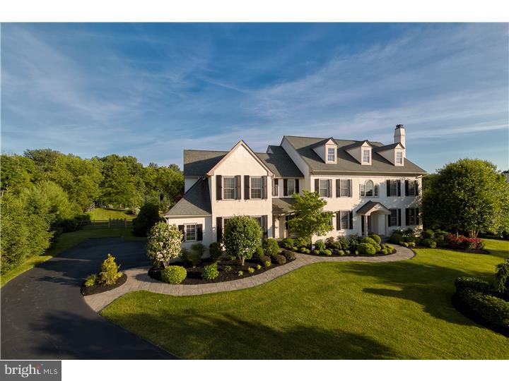 Featured Home in February 2015 issue of County Lines Magazine! Located in the quiet enclave community of Valley Park, this stunning property combines traditional elegance with the beauty of a Chester County landscape! Just minutes from Valley Forge, King of Prussia, Great Valley, and the Main Line; this Bentley-built classic center-hall Colonial is set on a picturesque, one-acre homesite with fenced yard backing to open space. Flagstone patios and beautiful, lush landscaping create a wonderful oasis to relax or entertain outdoors. Upscale amenities include a gourmet Kitchen w/ top-of-the-line Viking appliances, Butler's Pantry w/ refrigerated wine storage, 9-1/2' first floor ceilings, upgraded millwork, cherry-stained Study, site-finished hardwood flooring, two fireplaces, luxurious Owner's Suite with large sitting area, and 2nd floor Laundry w/ Electrolux washer & dryer. The full basement is ready to be finished and includes rough plumbing for an additional Powder Room and Bentley's signature daylight window design with boulder retaining wall. The potential is limitless - just bring your imagination! The home's interior has been professionally painted with a beautiful, custom color palette and the lawn is easily cared for with a complete, thirteen-zone irrigation system. This property has been meticulously maintained and exemplifies the definition of "turn-key!" It's definitely one not to be missed.
