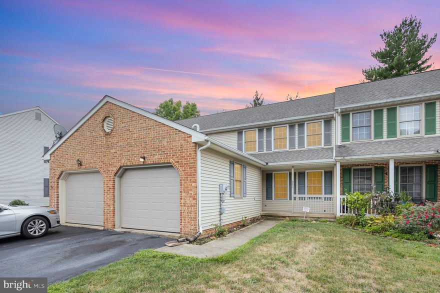 Welcome to 31 Greythorne Road !  Located in the townhome community of Gable Park Woods and only 10 minutes from Downtown Lancaster, this home has a lot to offer.  Freshly painted within the last two weeks and fitted with new carpet, the home is a bright and inviting space sure to appeal to any prospective buyer.  The first floor features a large living room area, a half bath, a kitchen with stainless steel appliances, and a freshly painted deck off the dining room area, perfect for cookouts in the spring and summer months.  The second floor boasts a spacious primary bedroom with cathedral ceilings and a walk in closet.  There are also two other bedrooms, a full bath, and plenty of closet space.  The basement has a large, carpeted family room area and a laundry room that is neatly tucked away behind the wall creating an aesthetically pleasing space.  The HVAC system was just serviced in July ensuring realiability for the near future and the roof is only six years old.  There is also a one car garage and parking for one more vehicle in the driveway.  Come see this home today before it's gone.  You'll be glad you did!