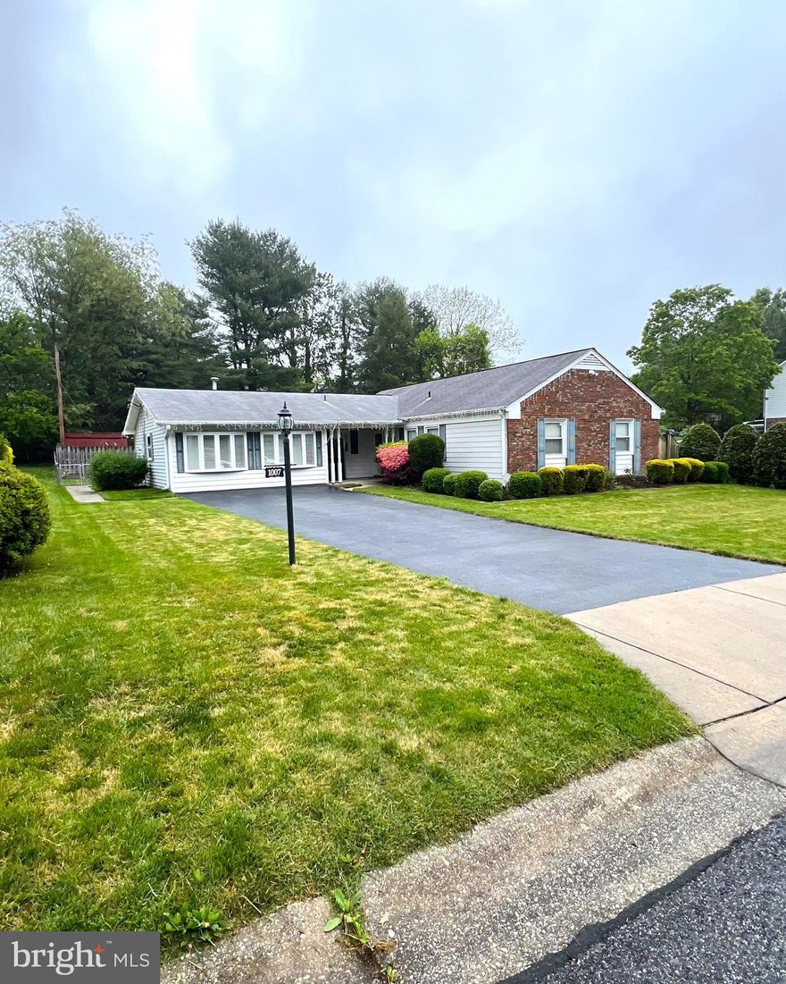 Immaculate 3BR/2BA Ranch-Style Home in a Prime Location!
This beautifully maintained 3-bedroom, 2-bathroom Ranch/Rambler-style home is nestled in a desirable neighborhood, just 3 miles from Six Flags America Amusement Park and less than a mile from Sky Zone Trampoline Park. Set on a beautifully landscaped lot, it offers the perfect blend of comfort and convenience.
The bright, open-concept living area features a cozy brick wood-burning fireplace, seamlessly flowing into the formal dining room. The eat-in kitchen offers plenty of cabinetry and a breakfast nook with sliding doors leading to a picturesque backyard. A cozy family room with custom shutters, a convenient laundry room, and generous storage add to the home's appeal.

The spacious primary suite includes double closets and a private bath, while two additional bedrooms share a full bath. With easy access to shopping, dining, and major commuter routes, this home is perfect for those seeking both tranquility and convenience. Plus, an electric generator is included for peace of mind.

This home may qualify for First-Time Buyer Down Payment Assistance (must meet requirements). Contact the Listing Agent for more details and to schedule your tour!