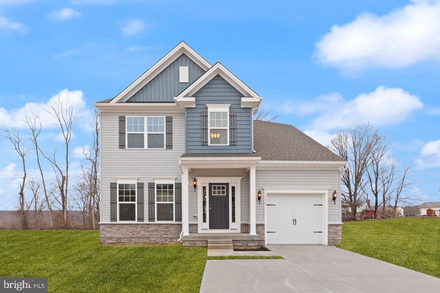 THIS HOME IS MOVE IN READY! 
The Denver has 4 bedrooms, 2 ½ baths, garage, and family room at the rear of the house, breakfast nook and kitchen, separate formal living and dining rooms, second floor laundry, and owner's suite with walk-in closet.
Upgrades include our venetian owner's bathroom, fireplace, and level 2 granite countertops.