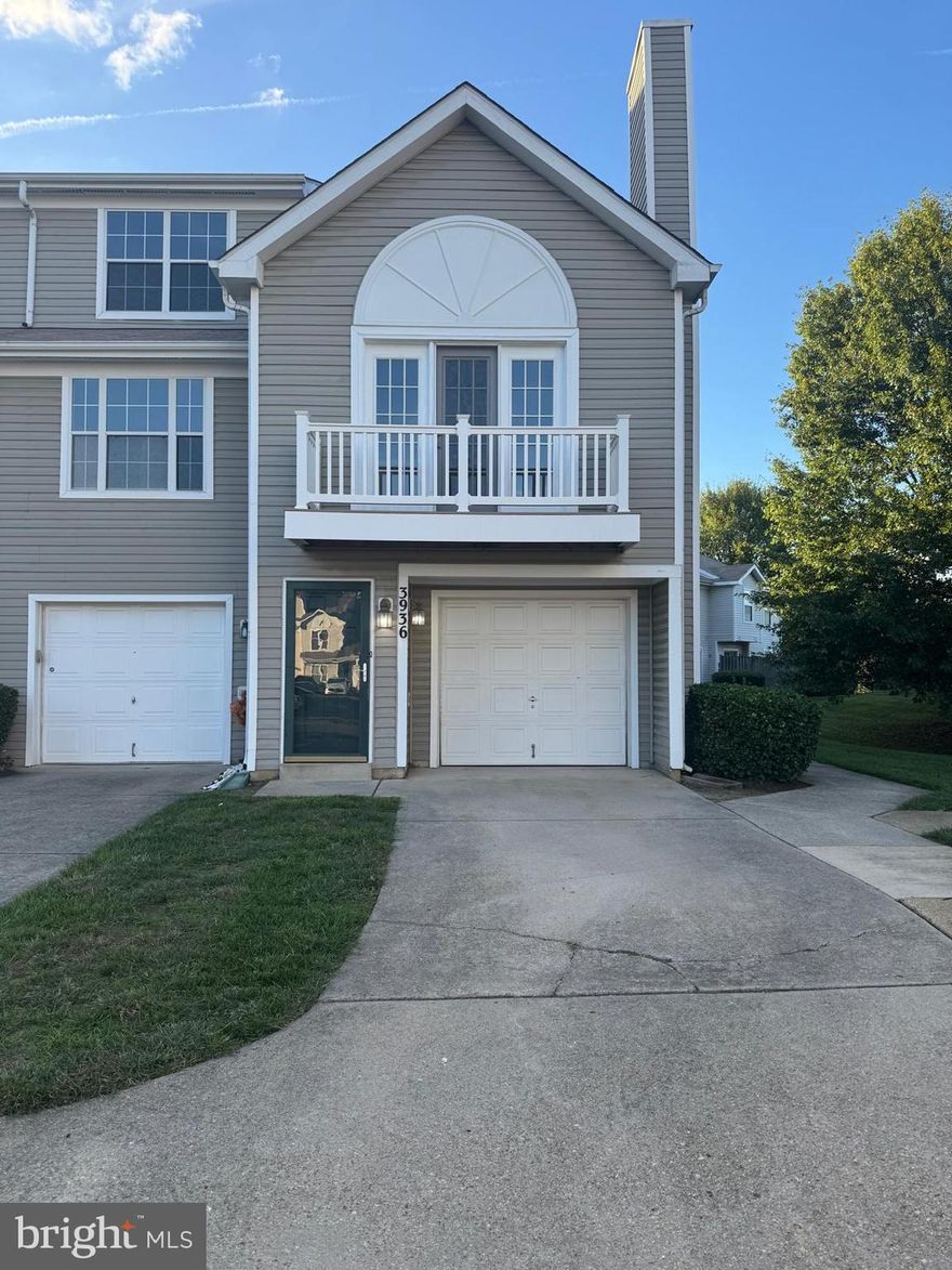 FULLY RENOVATED 3BR/2BA TOWNHOUSE IN BOWIE WITH AN ATTACHED GARAGE. WOOD FLOORING THROUGHOUT THE HPOUSE, QUARTZ COUNTERS, SS APPLIANCES, UPDATED BATHS WITH DESIGNER TILE, VANITIES WITH QUARTZ COUNTERS, IN-UNIT WASHER & DRYER, & FRESH PAINT. WALK TO BOWIE TOWN CENTER. EASY ACCESS TO 50 & 301. MUST SEE PICTURES! WILL NOT LAST LONG!!