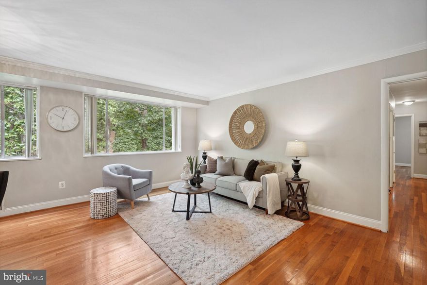 OPEN 9/17 12-2. Any and all offers requested by 9/18 at 1pm. Welcome to a haven of comfort and style, where your dream of spacious and elegant living comes to life. This exquisite condominium offers 3 bedrooms and 1 bath, providing the perfect blend of convenience and luxury. As you step inside, you'll be greeted by a flood of natural light that illuminates every corner, creating a warm and inviting ambiance. The breathtaking tree views outside your windows bring a touch of nature's serenity indoors, ensuring tranquility every day. 

A standout feature of this home is the large kitchen, a culinary enthusiast's delight. Whether you're preparing a quick weekday meal or hosting a gathering of friends, the kitchen's functional layout offers ample space and modern amenities to make every cooking experience a joy. The well-designed living-dining space is ideal for both relaxation and entertainment, providing the perfect backdrop for unforgettable moments with loved ones. 

Enjoy everything the Parkside community has to offer, a vibrant neighborhood spread across 69 acres. Embrace the summer months with a refreshing dip in the outdoor swimming pool or engage in friendly matches on the tennis courts. For those special occasions, two clubhouses are available for private parties, adding a touch of exclusivity to your gatherings. 

Beyond the confines of this home, a world of convenience and leisure awaits. With the idyllic Rock Creek just steps away and nearby local parks such as Ken-Gar Palisades Park offering walking paths, basketball courts, tennis courts, and play areas, you'll find endless opportunities to enjoy the outdoors. Commuters will relish the proximity to the Grosvenor-Strathmore Metro station, as well as easy access to major thoroughfares like Rockville Pike, I-270, and I-495. 

Experience the ultimate in urban living surrounded by an array of amenities. Indulge in effortless grocery shopping at renowned establishments like Whole Foods, Harris Teeter, Giant Food, Grosvenor Market, and Balducci's Food Lovers Market. Explore the vibrant local scene, with boutique shopping, top-notch restaurants, and rejuvenating spas just moments away at Pike & Rose, Wildwood Shopping Center, and Montrose Crossing Shopping Center. Savor unique dining experiences at renowned eateries such as matchbox, Chef Tony's Fresh Seafood Restaurant, and Black Market Bistro. For golf enthusiasts, the area boasts multiple courses, including Sligo Creek Golf Course, Burning Tree Club, and Woodmont Country Club.