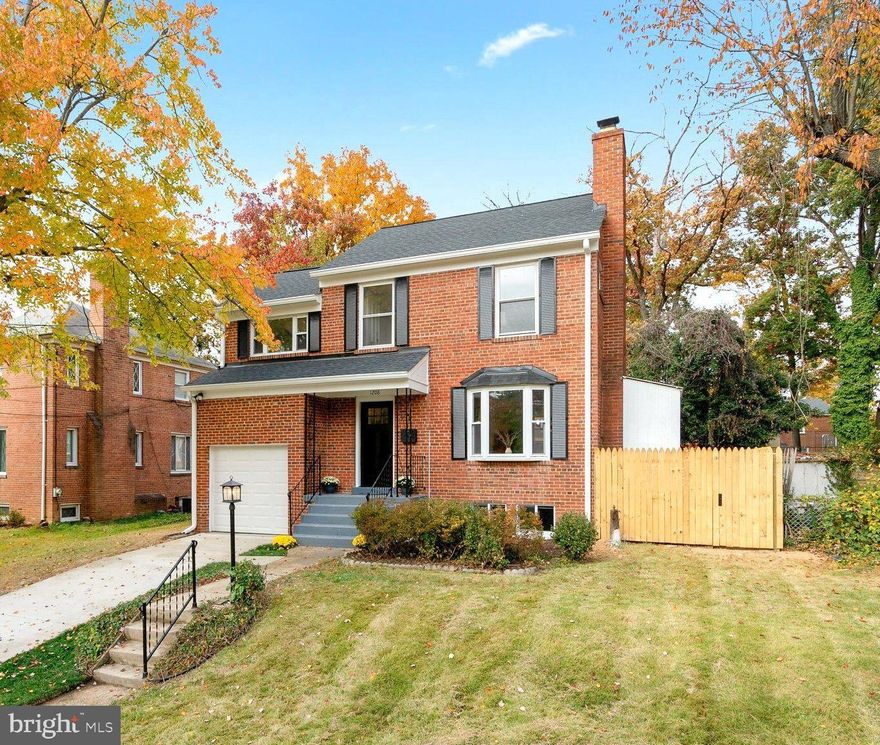 $10,000 for Down Payment and/or  Closing Costs to qualified buyers through GMM Welcome Home Grant!!.  GORGEOUS 3-level Colonial located on a quiet street in the sought-after City of Takoma Park sited on a private large fully fenced lot. The property features 3 levels with hardwood floors throughout, an open concept, and has been fully renovated. As you walk to the new front door you will be received by the open living and dining room area with a wood-burning fireplace, ready to warm you up on cooler days. The main level also features a new powder room and a renovated kitchen with new cabinets, stainless steel appliances, and quartz countertops. It opens to the backyard with a large deck, perfect for entertaining. The upper level is filled with natural light and has 3 large bedrooms with spacious closets and a renovated bathroom with ceramic tile, a new vanity, a new shower, and a new bathtub. The fully finished basement with an outdoor entrance, has new luxury waterproof vinyl flooring, a large sitting area with a 2nd wood-burning fireplace, a 4th bedroom with a renovated full bathroom with ceramic tile, a standing shower, and new vanity, and a spacious laundry room with a new washer and dryer. The property has a 1-car-attached garage, 2 decks, a storage shed, a new fence, and an extra storage room. Some of the updates include a new roof, new fence, new driveway, a new water heater, an updated furnace, updated windows, and a new garage door. The property is located near restaurants, shopping, gas stations, parks, and it’s close to major commuter routes, and public transportation, just 0.2 miles from the new purple Takoma Park Metro Station.