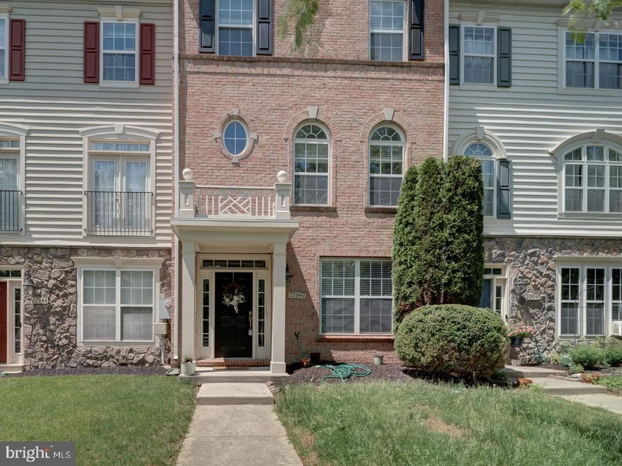 Ready to move in! 2 car garages brick front townhouse in highly desired Brambleton community. Best rated schools. All 3 levels above ground. Natual lights throughout. New hardwood floor main level, New Frig and Stove installed. Freshly painted, professional cleaned. Long term lease preferred.