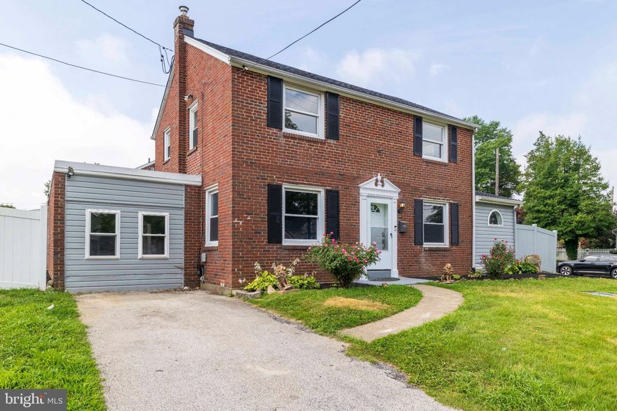Spacious, Sun-Filled Colonial Park Home with Modern Upgrades!

This beautiful Colonial Park property offers more square footage than your average single-detached home in the neighborhood. Filled with natural light, recessed lighting throughout entire house, the rooms are bright and welcoming — perfect for today's modern lifestyle.

Key Features:



Original Hardwood Floors: Recently refinished to a like-new shine, they flow through much of the home.

Oversized Living/Family Room: An entertainer’s dream — the perfect zone for hosting or relaxing.

Bonus First-Floor Room: Use it as a professional office, playroom, or studio — cathedral ceilings add an impressive touch.

Spacious Dining Room flows into a large 4th bedroom with new flooring and a modern exposed brick accent wall — ideal for guests or in-laws.

Fully Updated Kitchen: Brand-new granite countertops, gas cooking, recessed lighting, new cabinets, flooring, and stainless steel appliances — plus plenty of storage!

Upstairs Living: Three additional bedrooms and a full bath on the second floor with new vanity and mirror. The large primary bedroom easily fits a king-size bed.

Attic & Basement: Floored attic with pull-down stairs for extra storage. Finished basement with new flooring, lighting, half bath with new vanity and mirror — perfect for a family room, game room, or man cave. Additional basement space serves as a workshop or more storage.

Backyard Oasis: Huge, sunny, and fully fenced — great for pets, entertaining, or even adding a pool. Includes a large storage shed.

Comfort Year-Round: Use the whole-house fan for ventilation or enjoy the comfort of newly installed central air on hot days.

Other Highlights:

Private driveway for 2 cars

Recently painted in stylish, modern tones

Newly landscaped yard

New roof with 30-year material and 15-year labor warranty

Walking distance to SEPTA trolley and close to Baltimore Pike shopping

Only 20 minutes to the city

Move-in ready and loaded with charm and upgrades — schedule your showing today!

Seller is a Licensed PA Real Estate Agent.