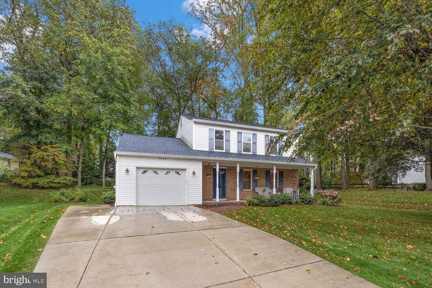 Welcome home to this gorgeous colonial situated on quiet cul-de-sac and backs to trees! Gleaming hardwood floors greet you on the main level! New kitchen appliances and updated cabinets! Family room with gas fireplace leads out to fantastic screened-in porch! Upper level with hardwood floors includes owner's suite with private bath plus two additional generously sized bedrooms and full bath! Finished basement features spacious rec room, laundry room, 4th bedroom and full bath! The backyard is incredible!!! ALL Baths Updated 2021!! Roof and gutters replaced 2020! Updated flooring throughout all three levels 2018! Water heater 2015! HVAC replaced 2012! Don't miss your chance to make this awesome house on a fantastic lot yours!
