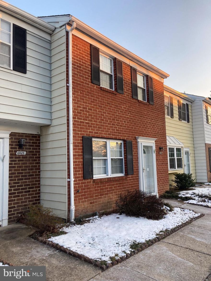 Beautifully updated Townhome perfectly located in the center of Glen Burnie. This home has  3 Bedrooms and 1.5 baths. Brand new carpet throughout with updated  bathrooms. The Community pool is fantastic during the summer and the grounds are always well maintained by the association! Come see this fabulous home before its gone! ***1 year home warranty is already in place and paid for by the seller***